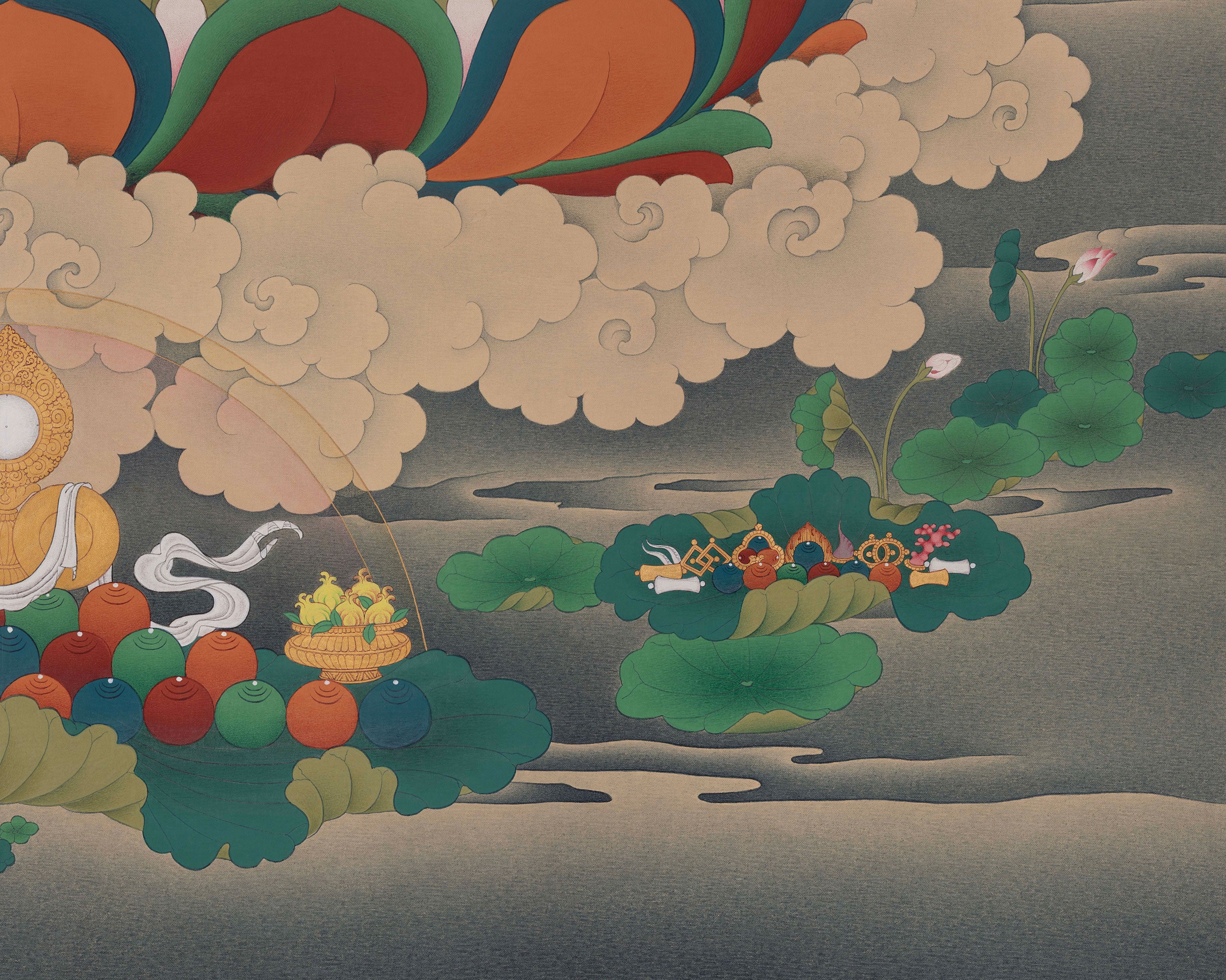Tibetan Deity Manjushri Art | Representation of Enlightened Wisdom