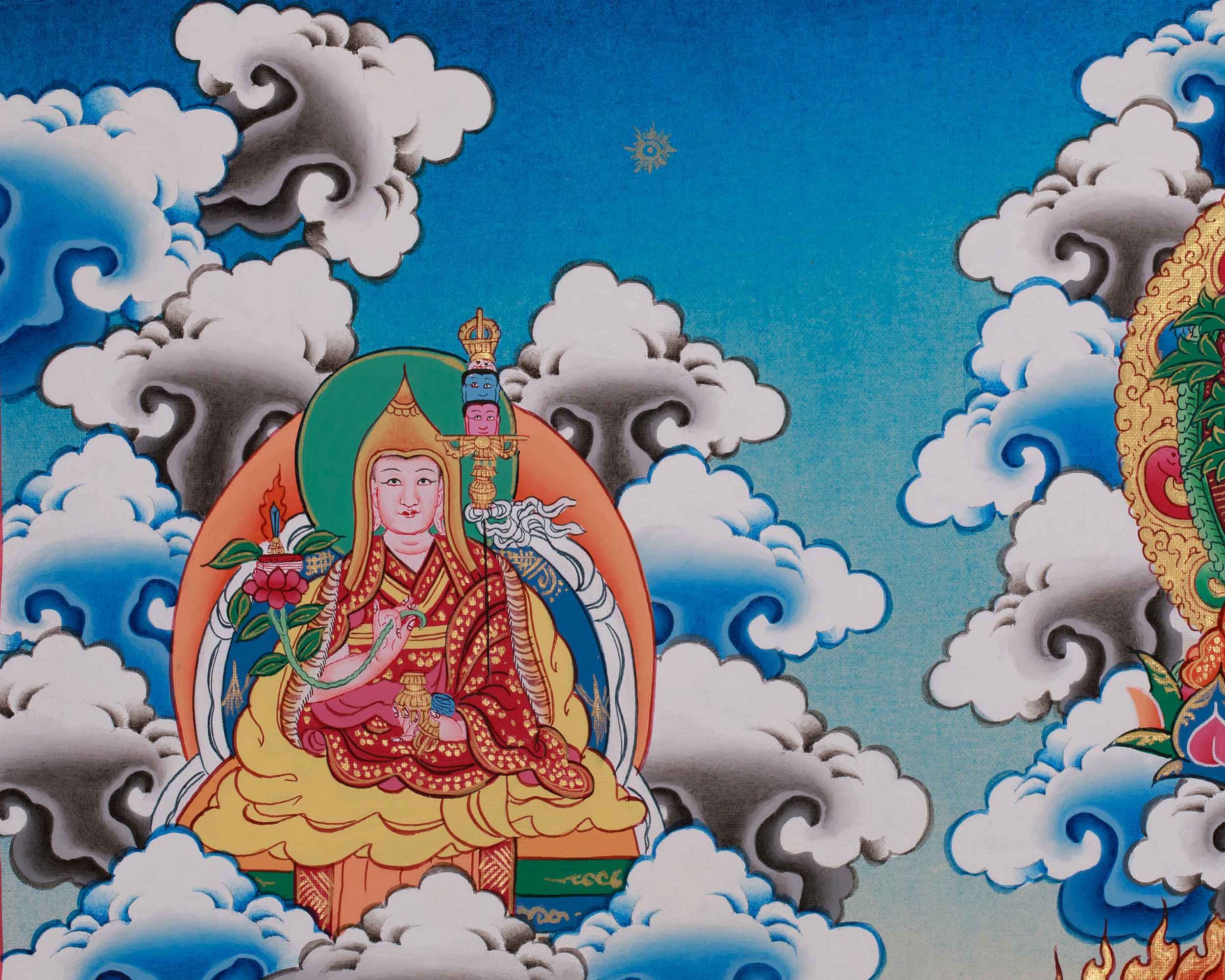 Handmade Yamantaka Painting | Symbolizing the Destruction of Ignorance and Protection
