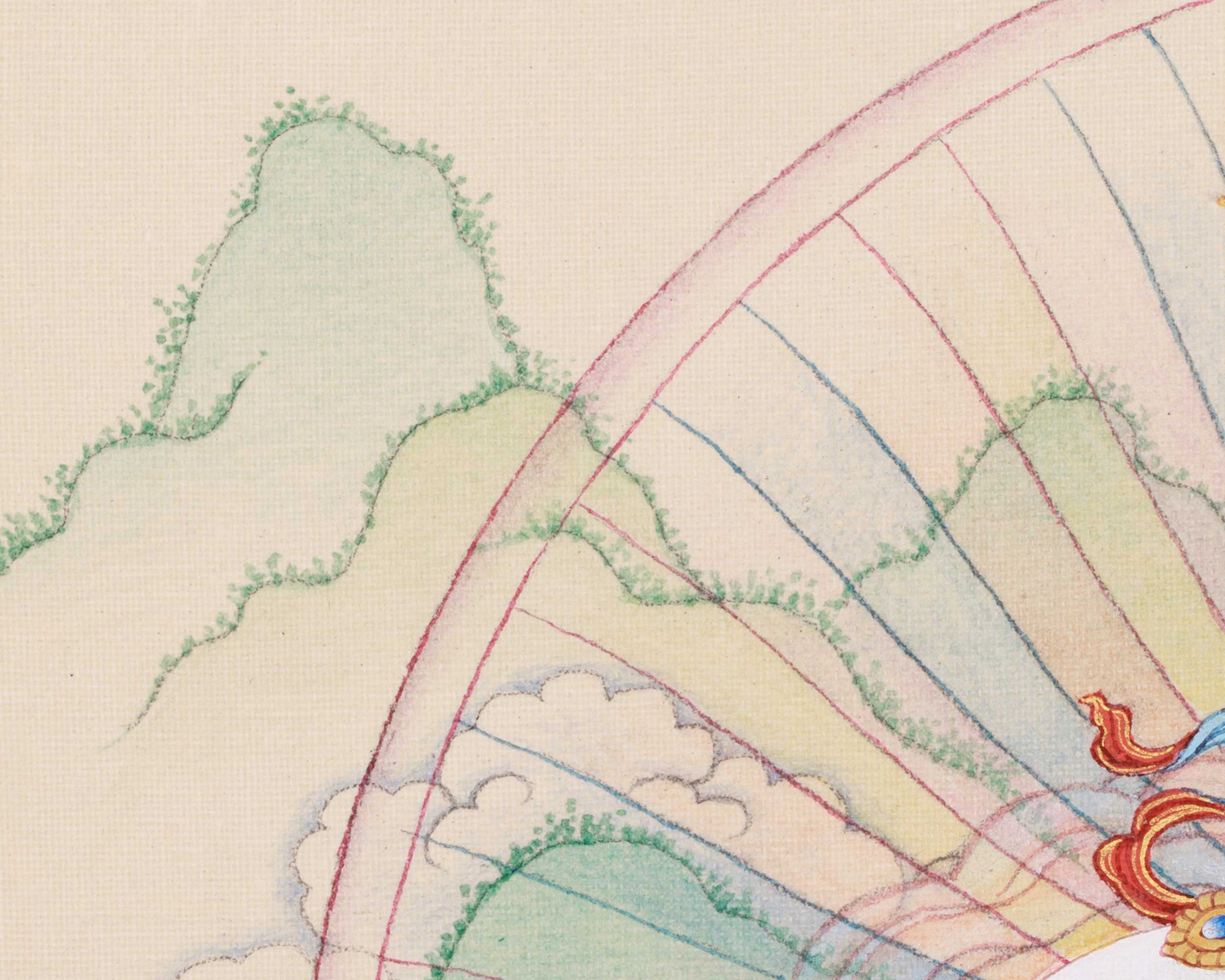 Sukha Siddhi Painting | Female Master of Tantric Power