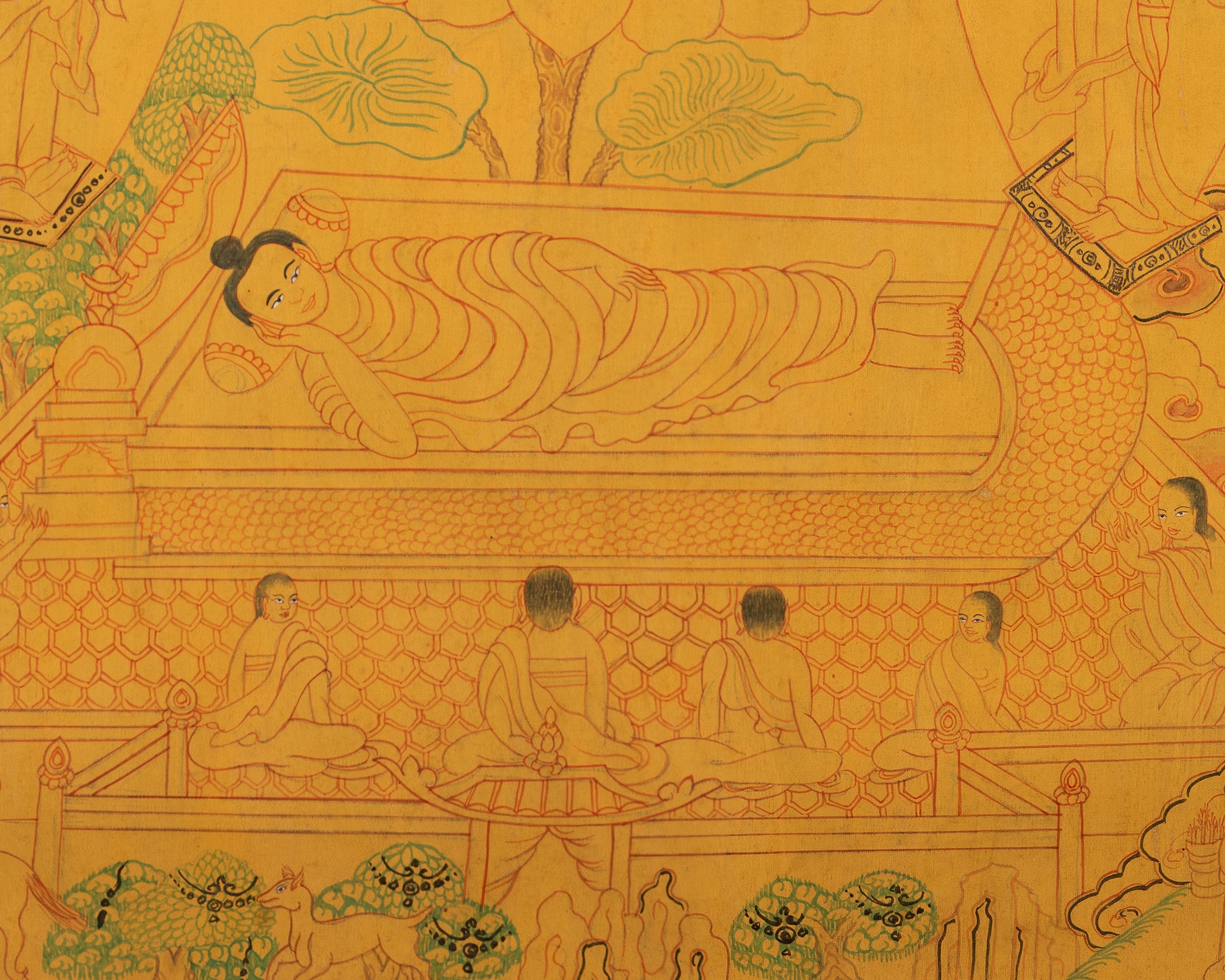 Shakyamuni Buddha Life Story | Tibetan Artwork