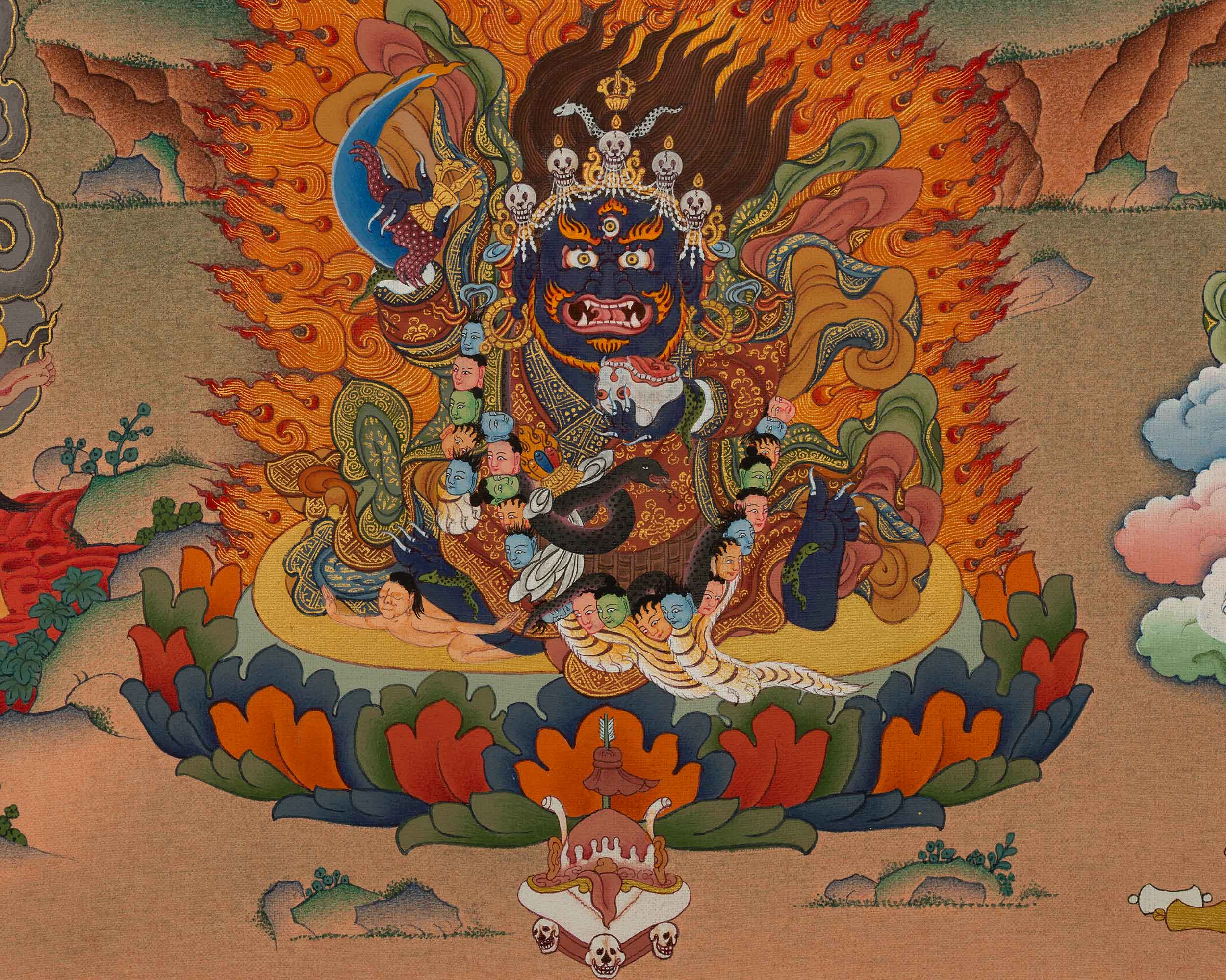 High-Quality Vajravarahi Print | Tantric Goddess of Wisdom and Protection