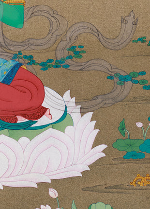 Shyama Green Tara Thangka Painting | Buddhist Goddess of Compassion and Resilience