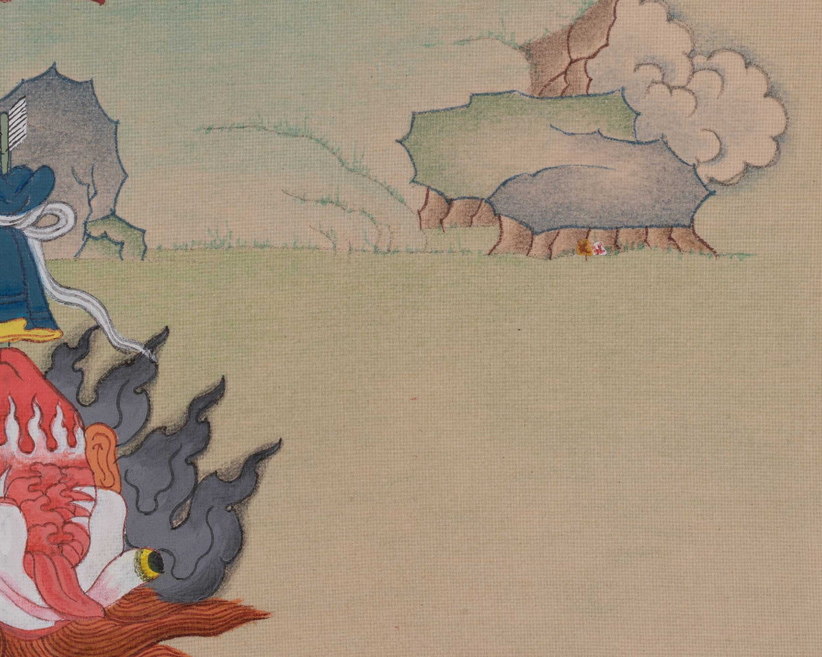 Kurukulla Buddhist Art | Sacred Form of Transformative Wisdom | Traditional Thangka