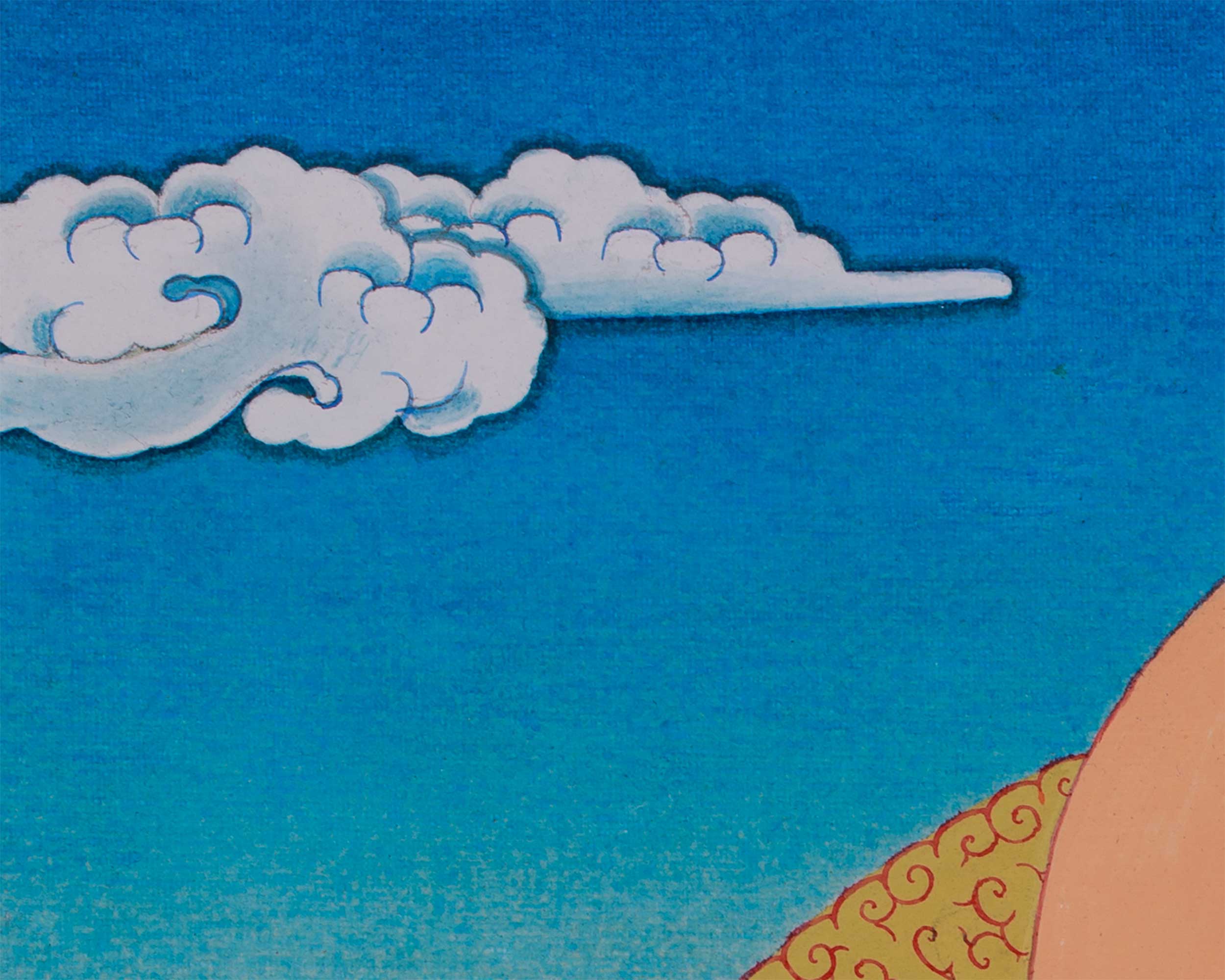 Tibetan Bodhisattva Chenrezig Thangka | Symbolizing Infinite Mercy and Healing
