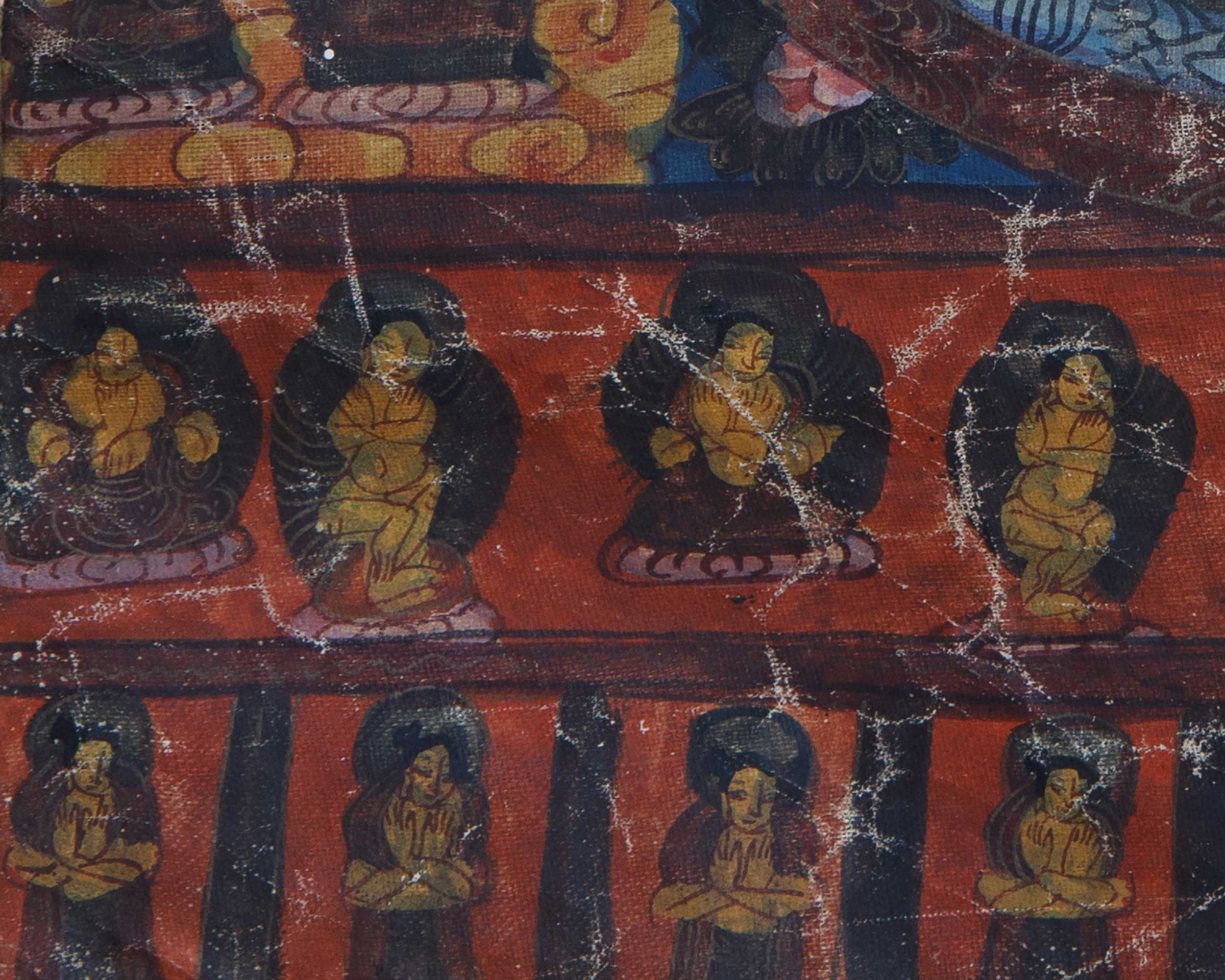 Wall Hanging Mandala Thangka | Traditional Buddhist Art |  Home Decoration