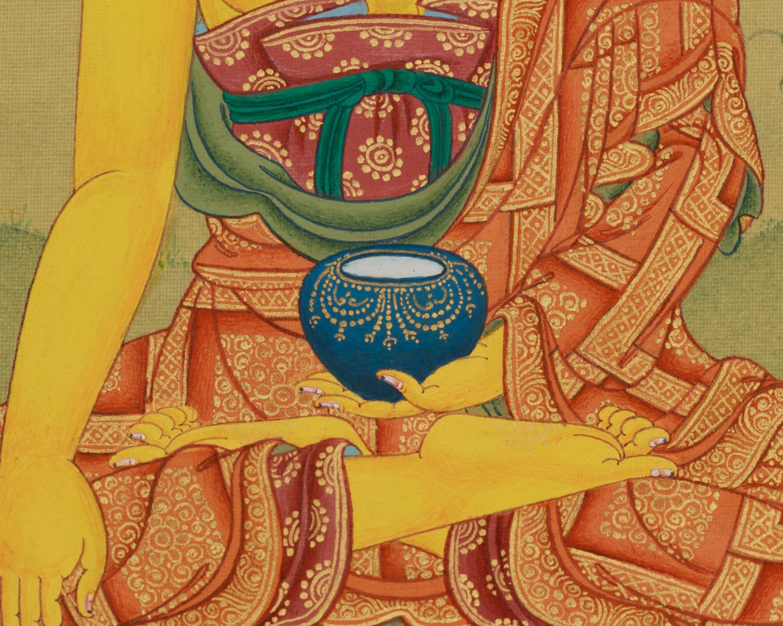 Shakyamuni Buddha Wall Art for Meditation | Buddhist Art for Peace and Enlightenment