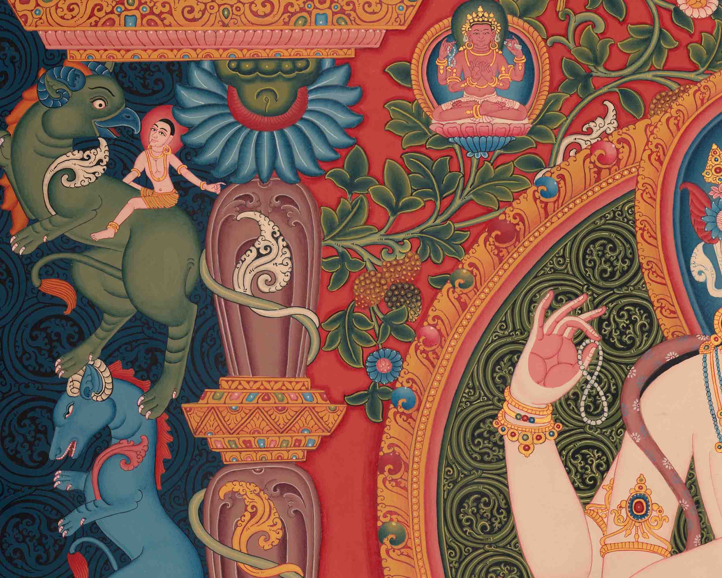 Chenresig Meditation| Thangka Art| Buddhist Art