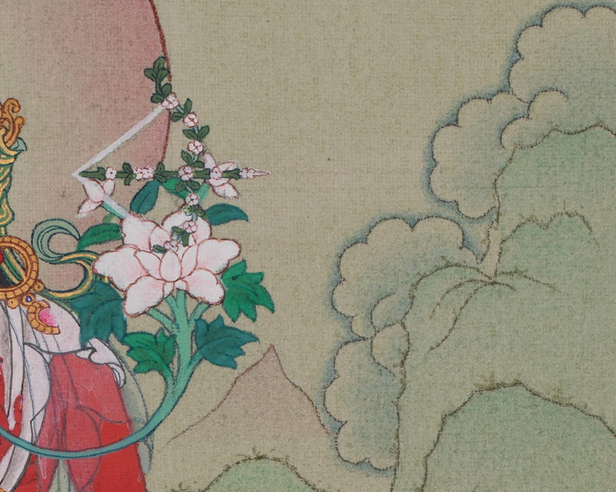 Red Tara Traditional Art | Sacred Representation of Compassion and Enlightened Activity