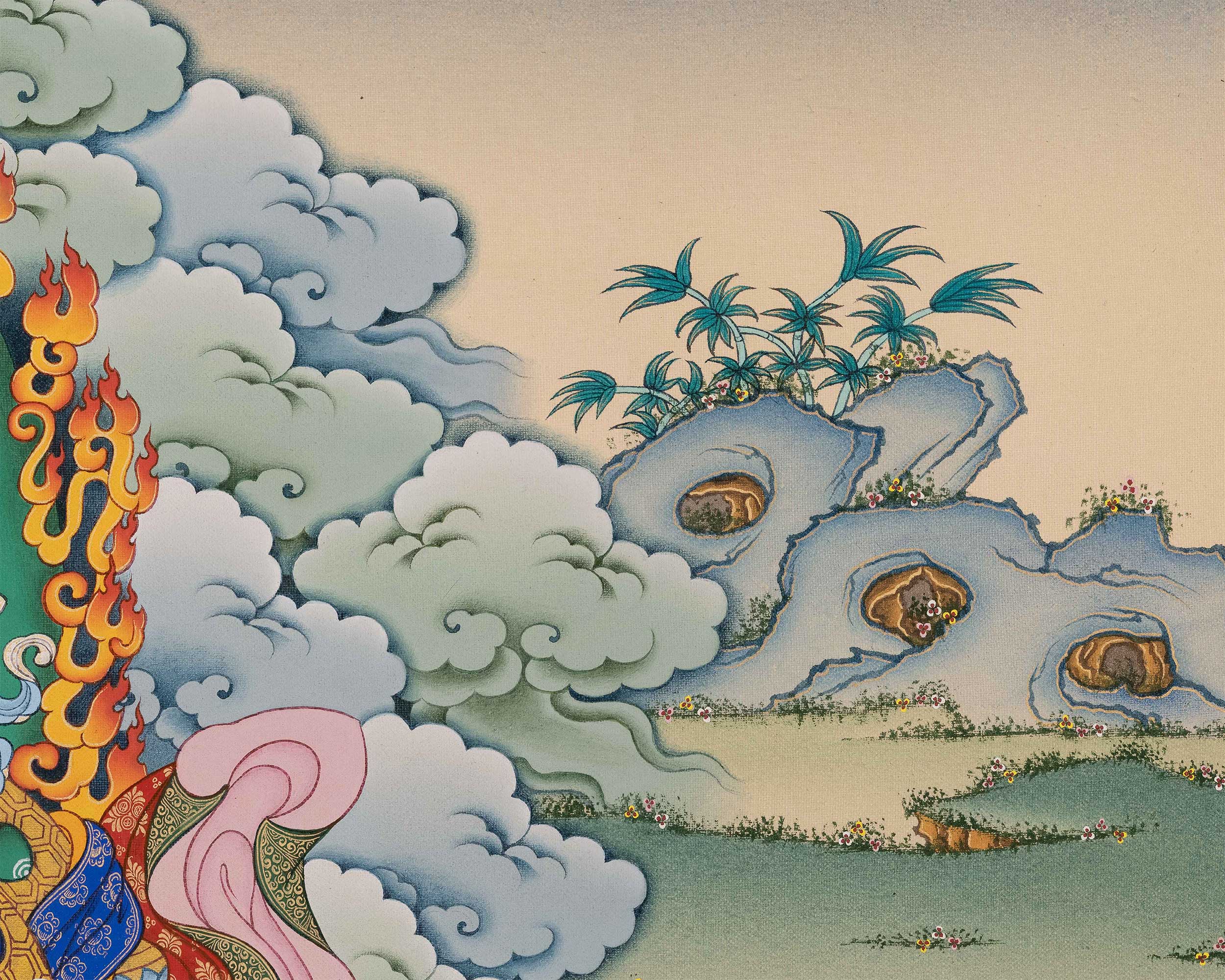 Leader of the Nagas, Virupaksa Giclee Print | Guardian of the Western Direction