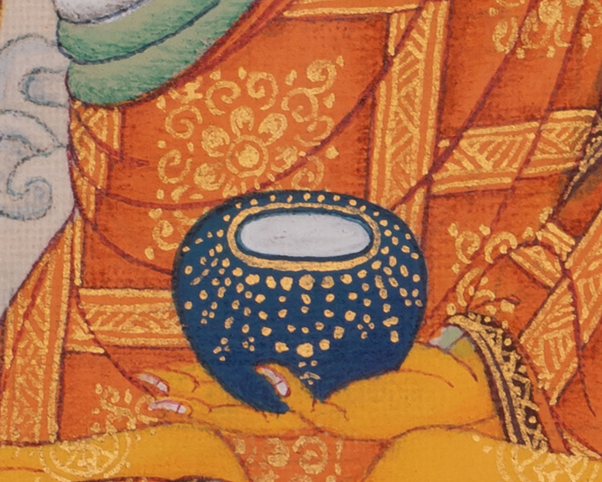 Siddhartha Gautama Thangka Painting | Teacher of Enlightenment | Shakyamuni Buddha
