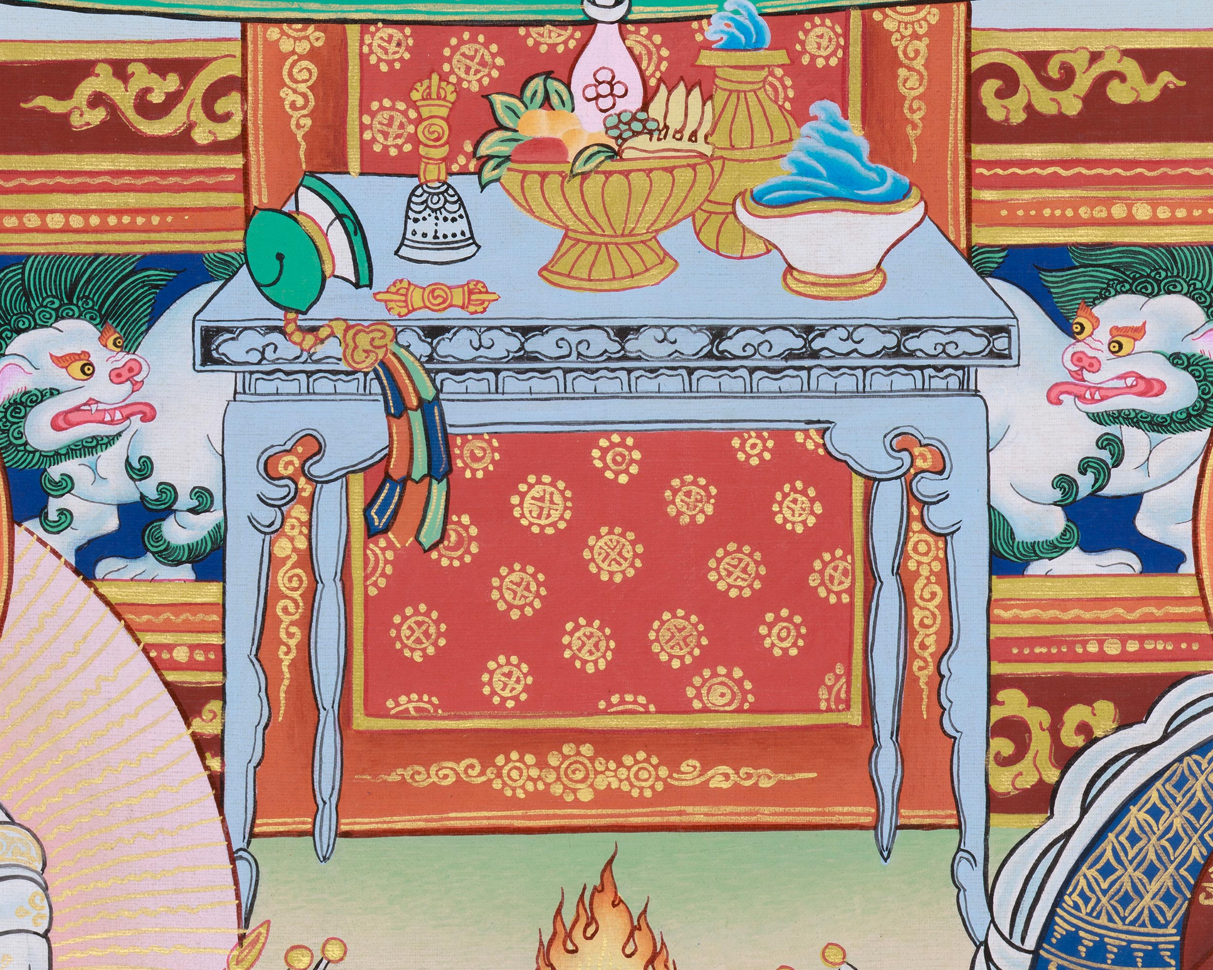 Marpa Buddhist Art | A Founding Master of The Kagyu Lineage | Tibetan Deity