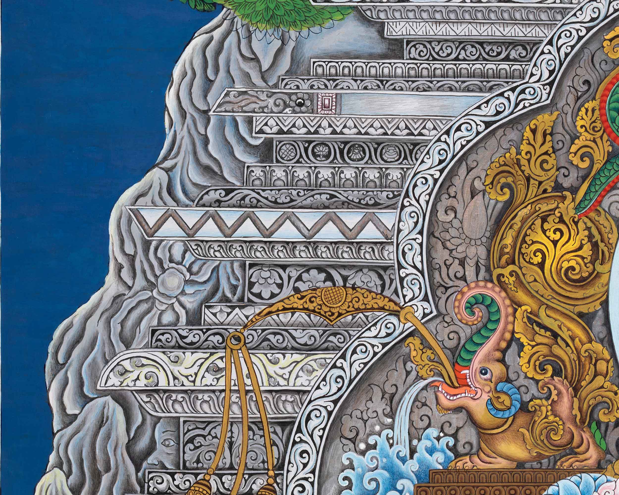 White Tara's Blessings In Thangka | Evoke Healing and Compassion with Divine Art | Your Path to Inner Peace