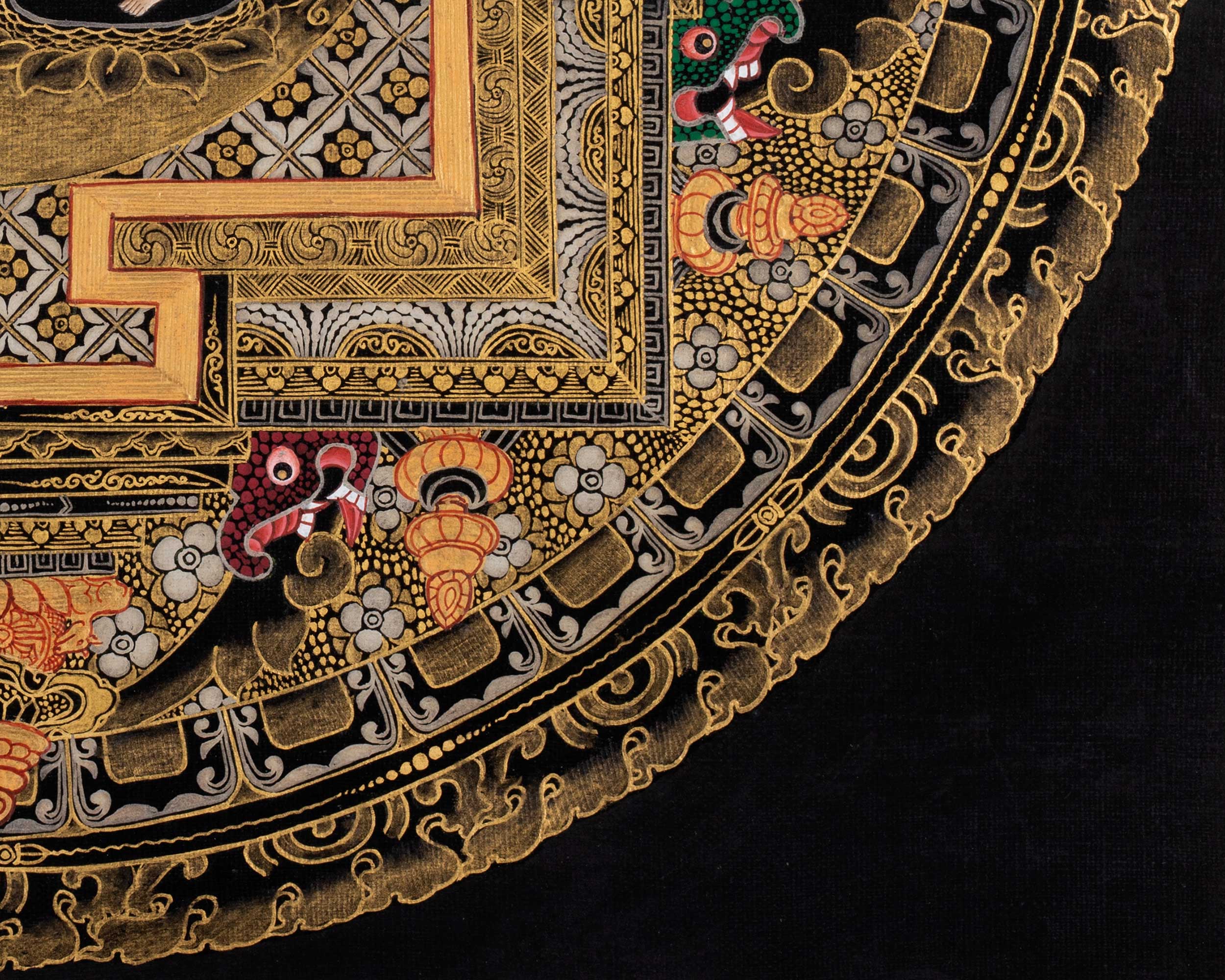 Mayadevi Wall Handing Mandala Thangka | Original Tibetan Painting