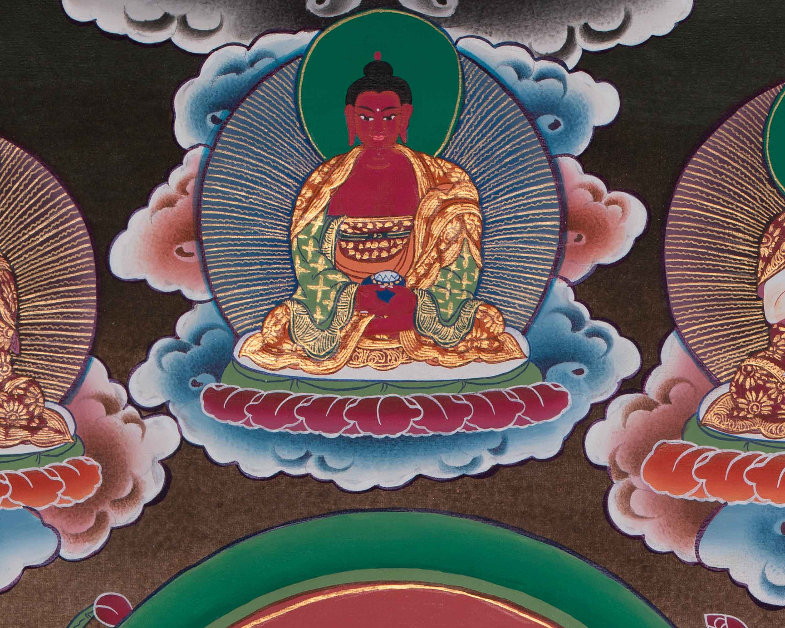 Hand-Painted Traditional White Tara Artwork | Goddess of Healing and Longevity
