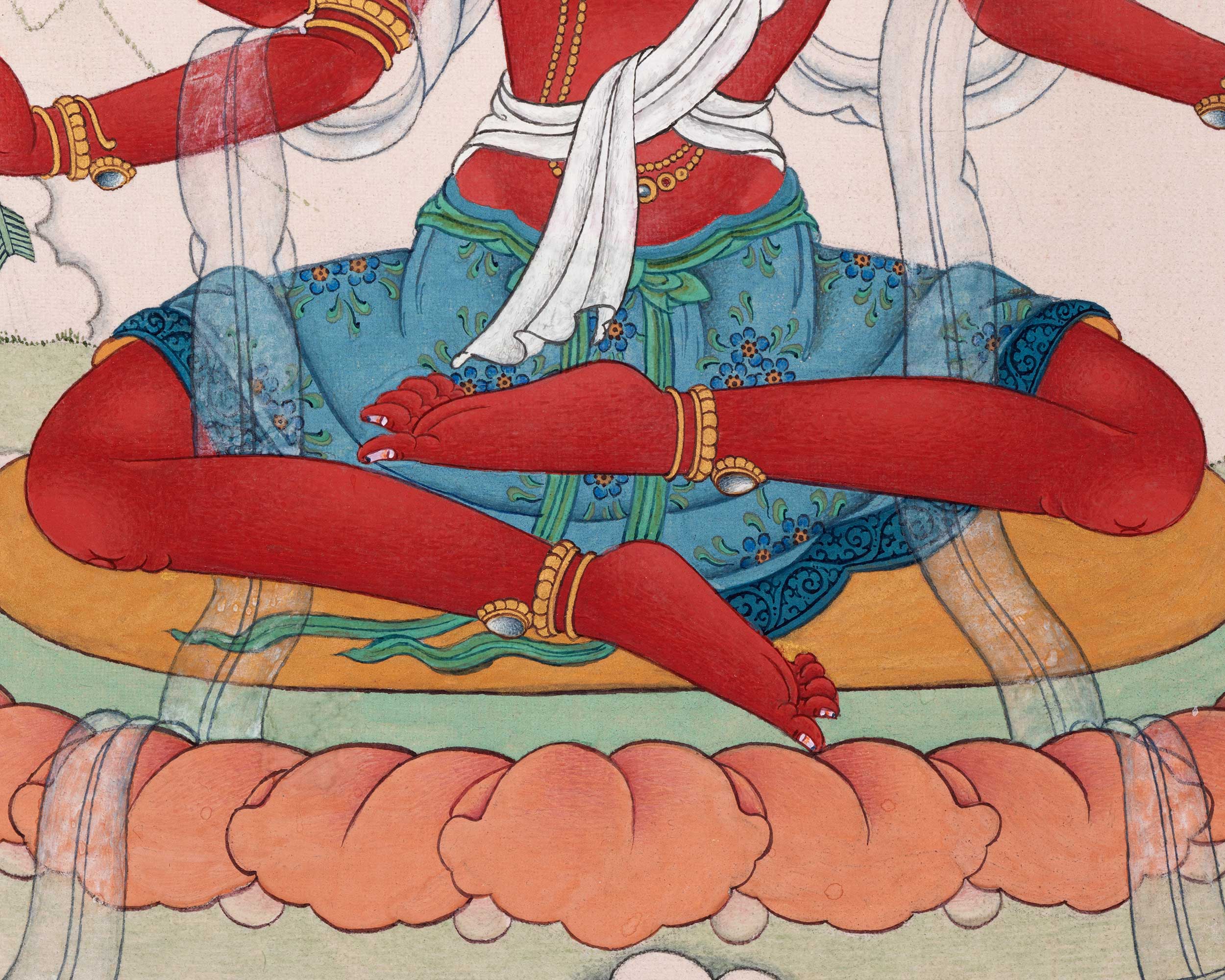 Paripacaka Tara  | 21 Tara of Surya Gupta Thangka