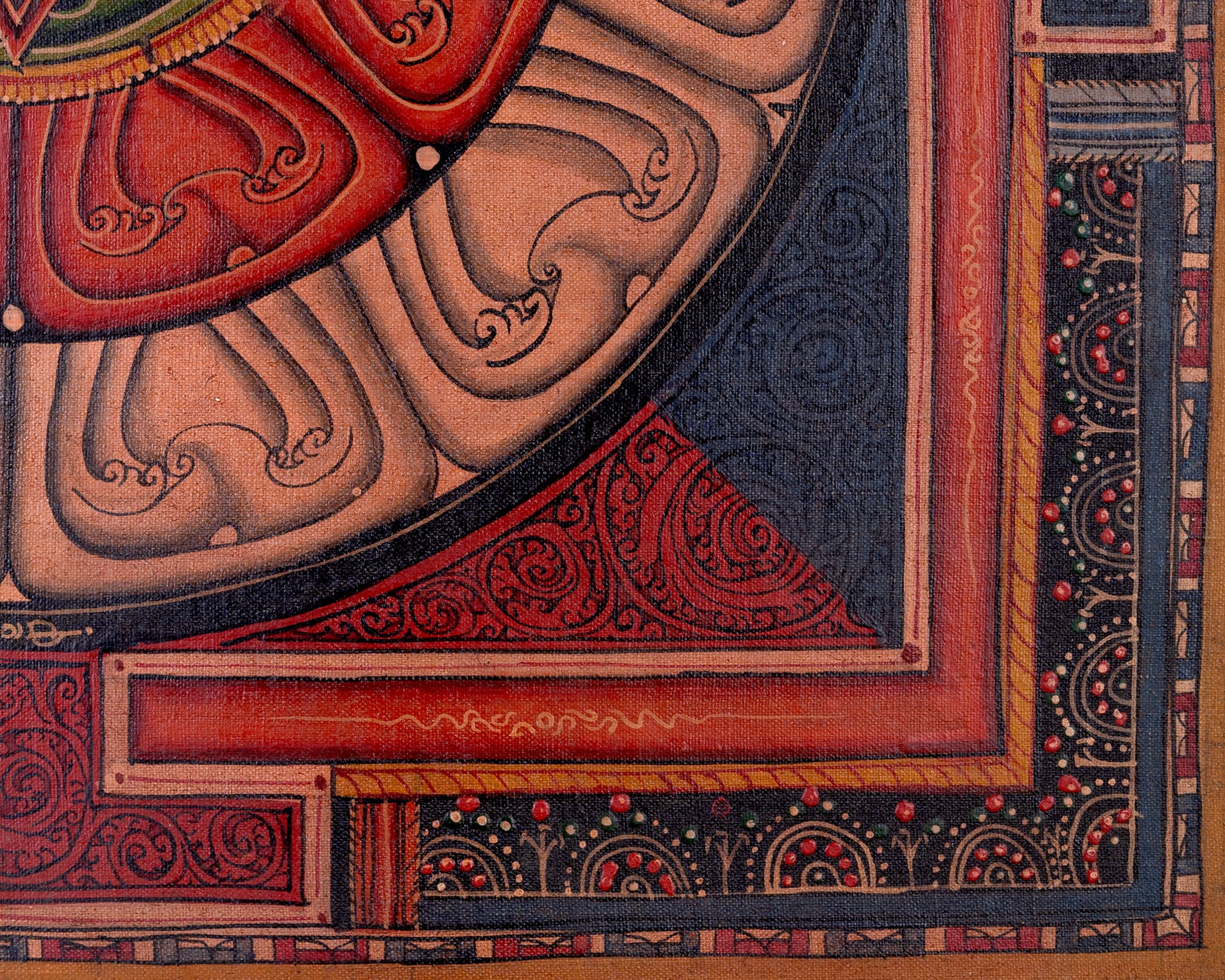 Yantra Mandala | Religious Buddhist Thangka Art | Wall Decors
