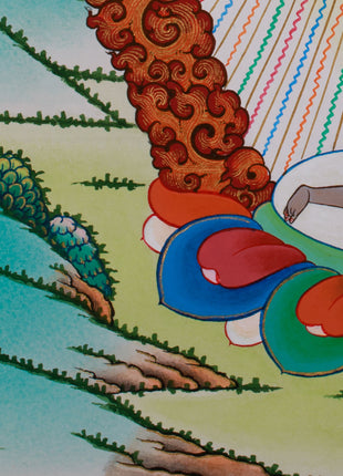 Hand Painted Vajravarahi Thangka | Dorje Phagmo Sacred Painting