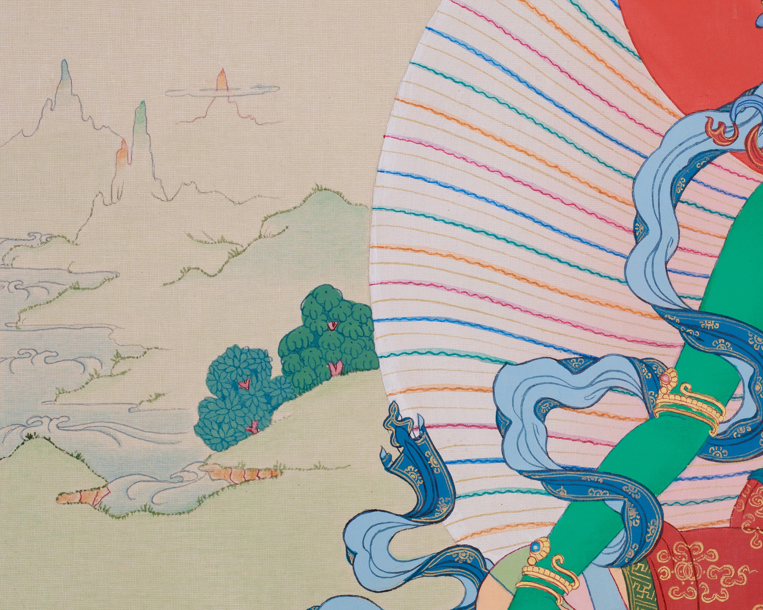 Shyama Tara Artwork | Goddess of Compassion and Protection