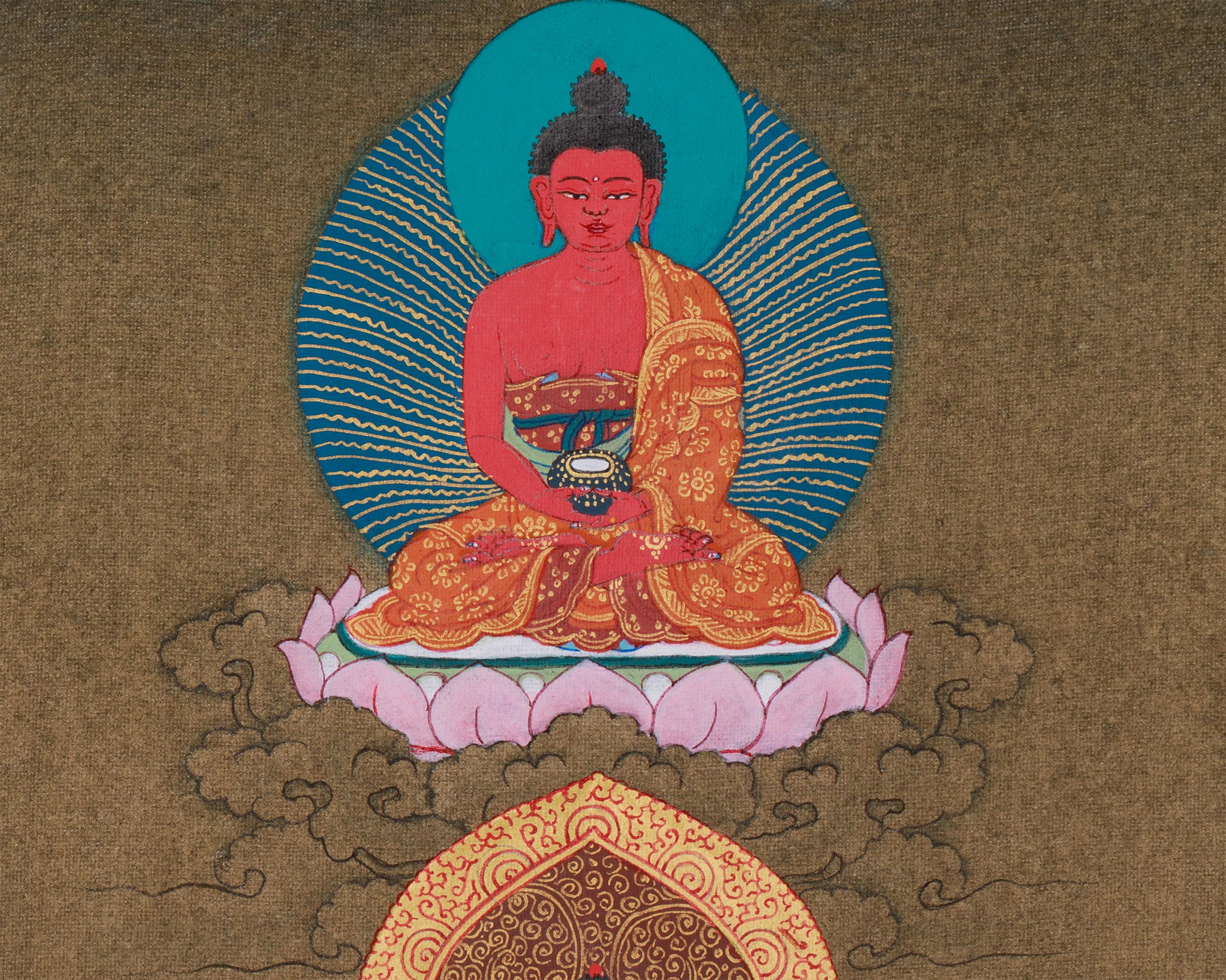 Avalokiteshvara Compassion in Tibetan Buddhism | Thousand Armed Chenrezig Thangka