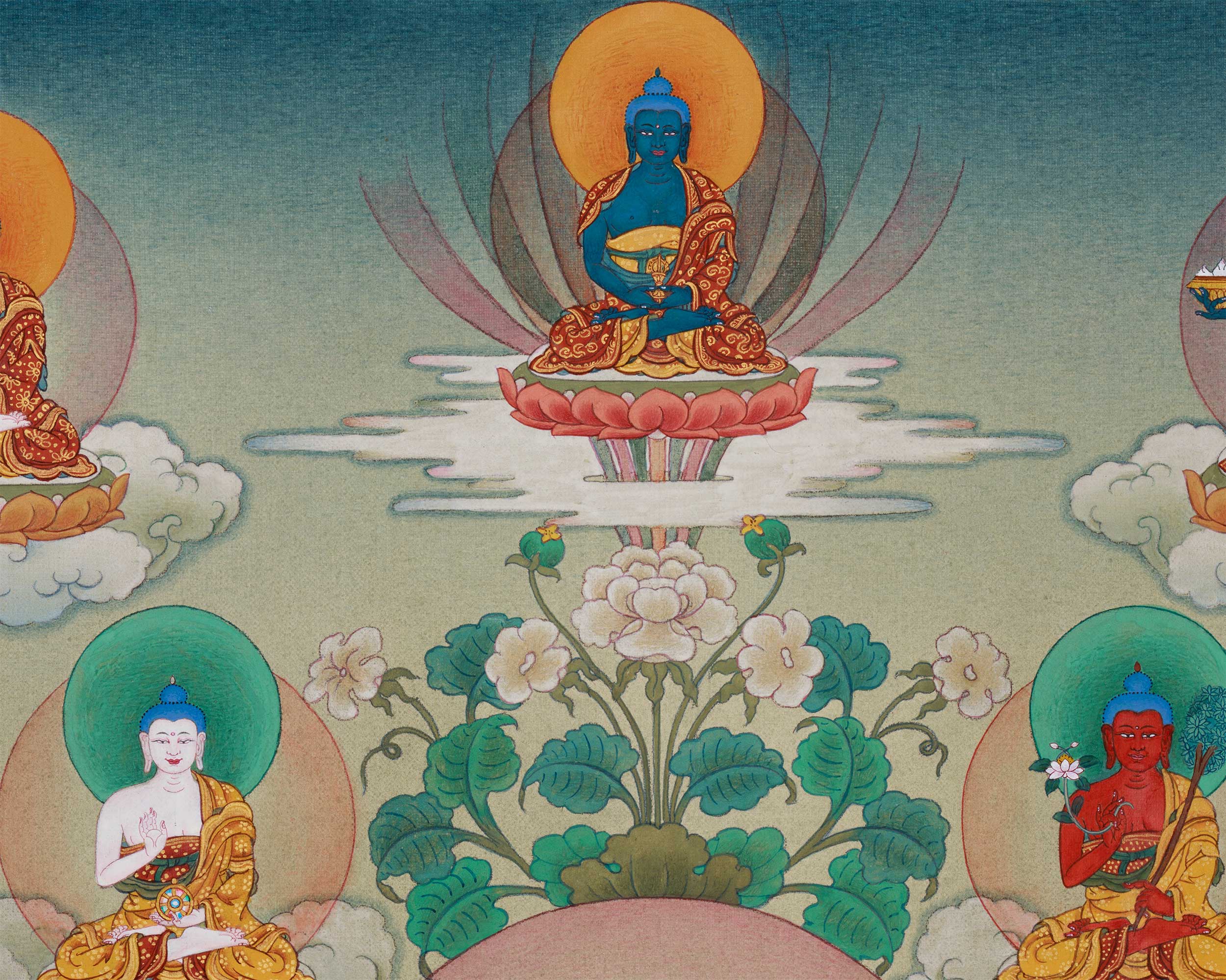 The Thirty-Five Confession Buddhas | Tapestry of Purification and Enlightenment