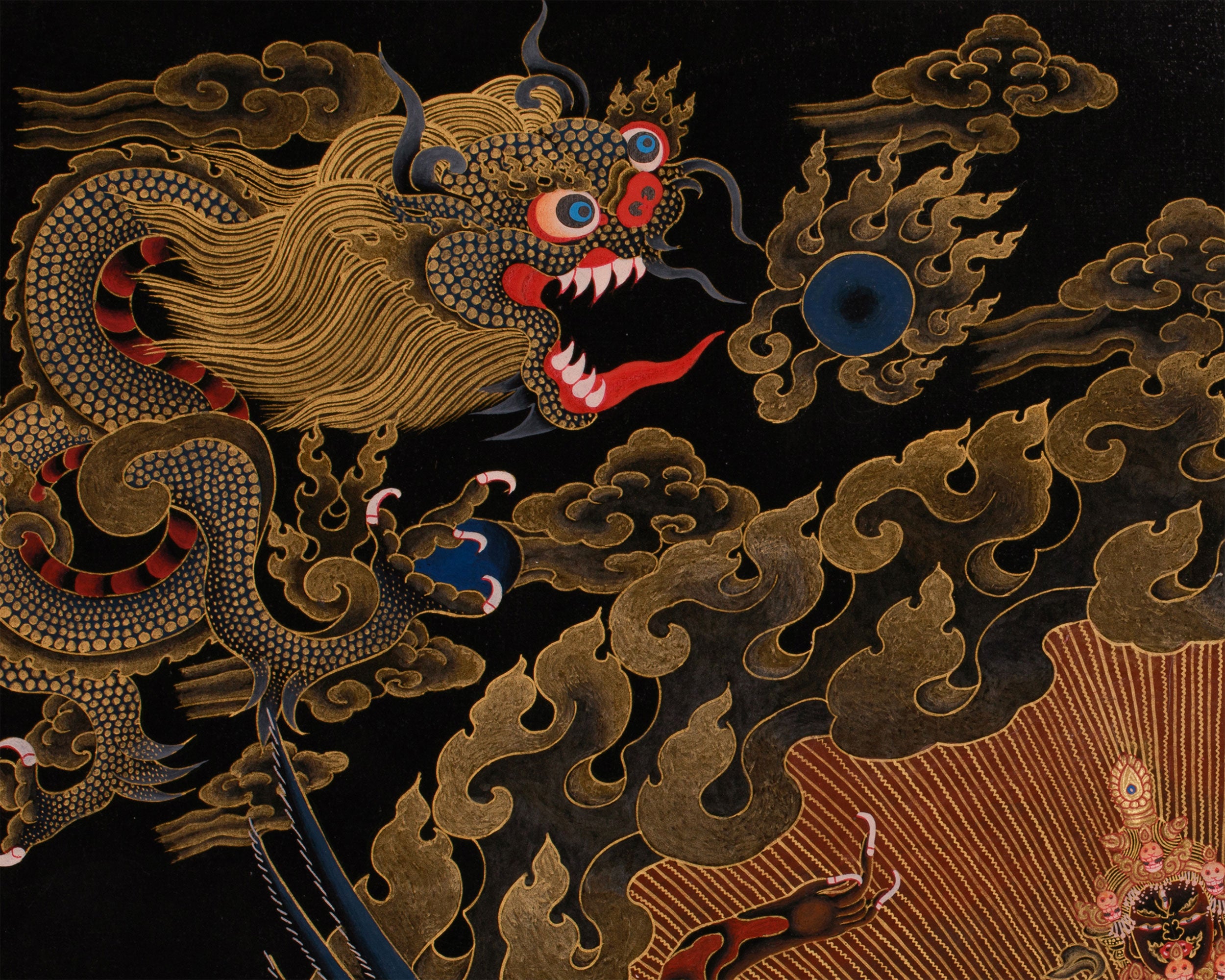 Wrathful Chemchok Heruka with Consort | Deity of Transformation and Liberation