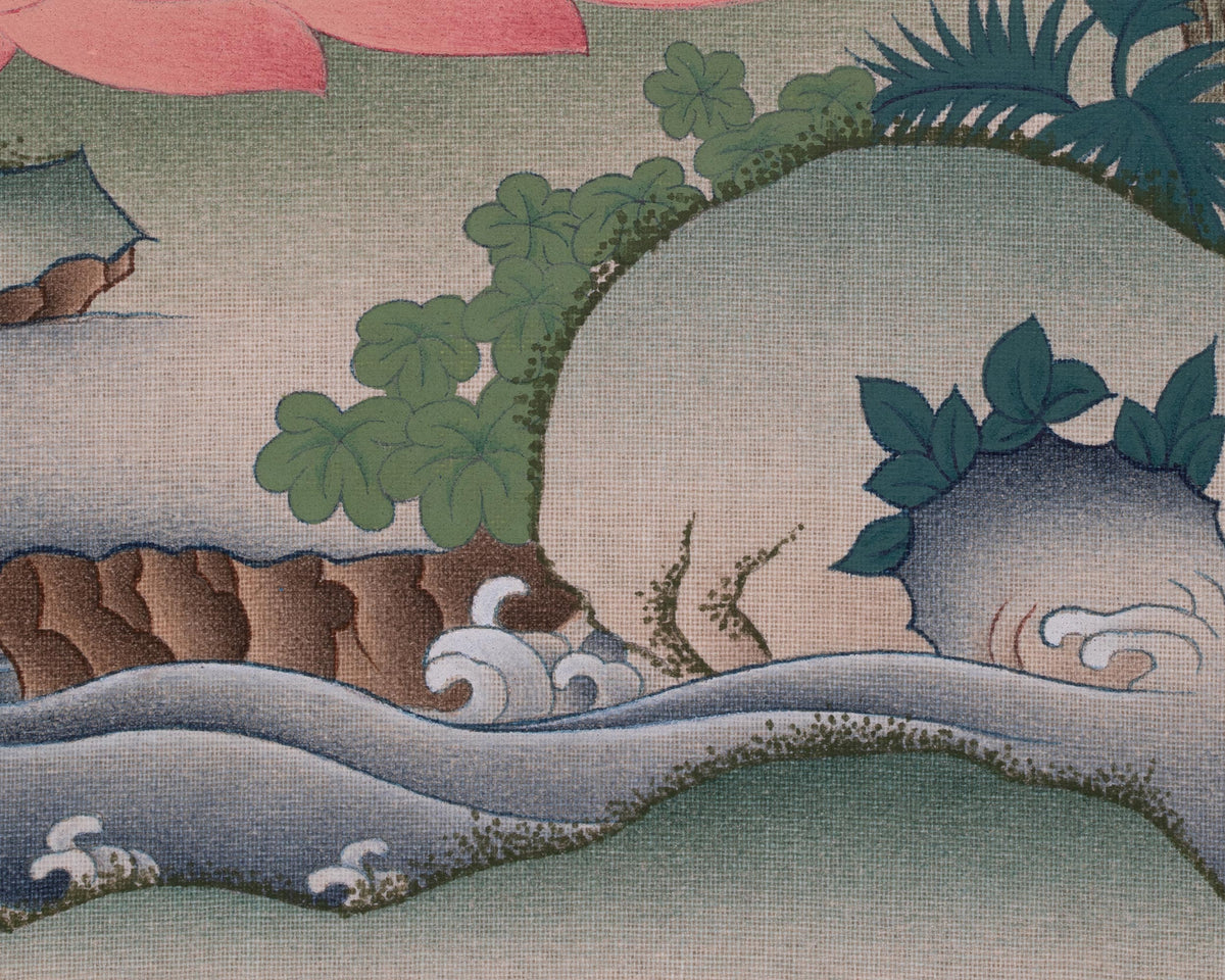 Bhaisajyaguru Art | Medicine Buddha Thangka | Enlightened Master of Healing