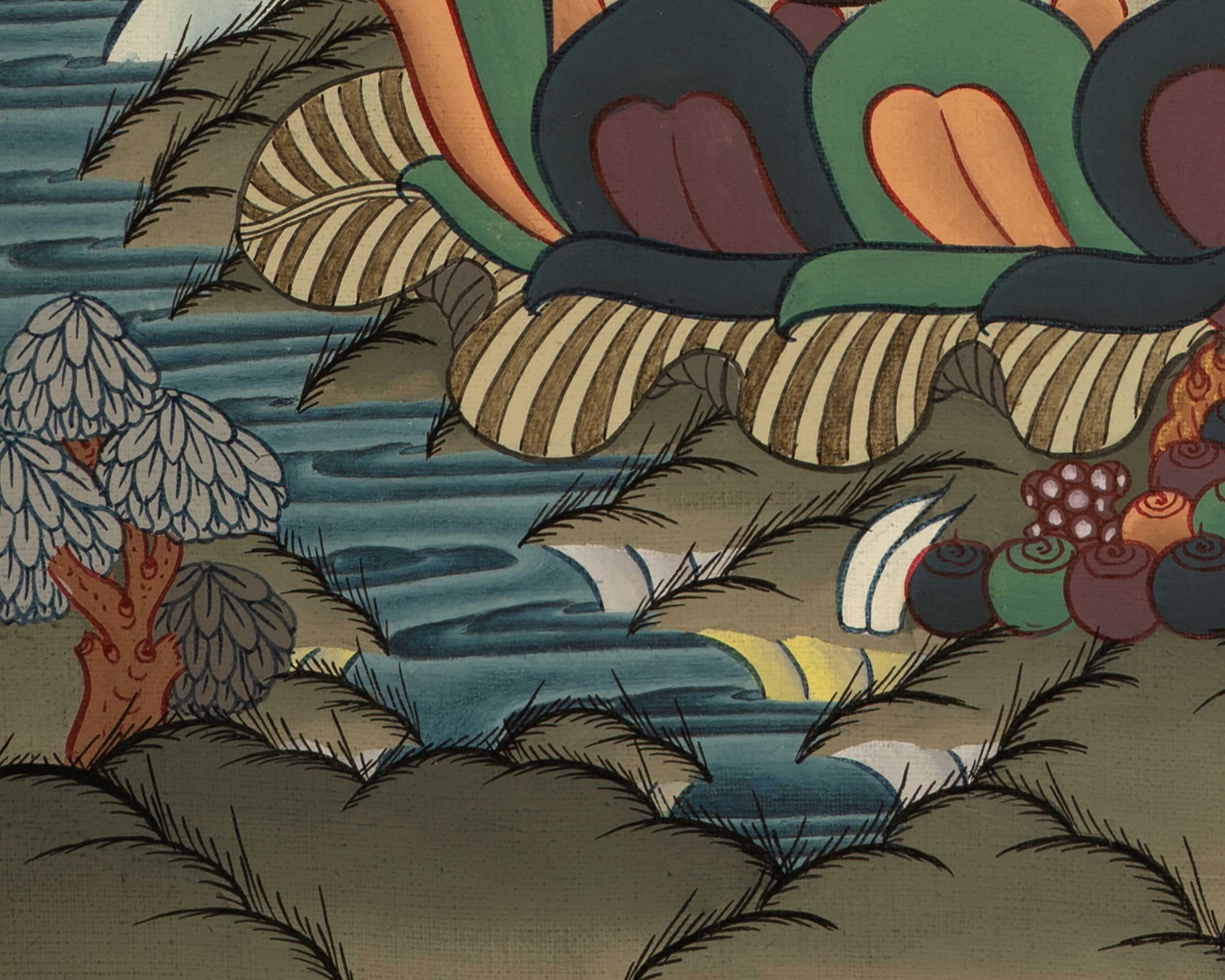 Shakyamuni Buddha Thanka | Religious Painting