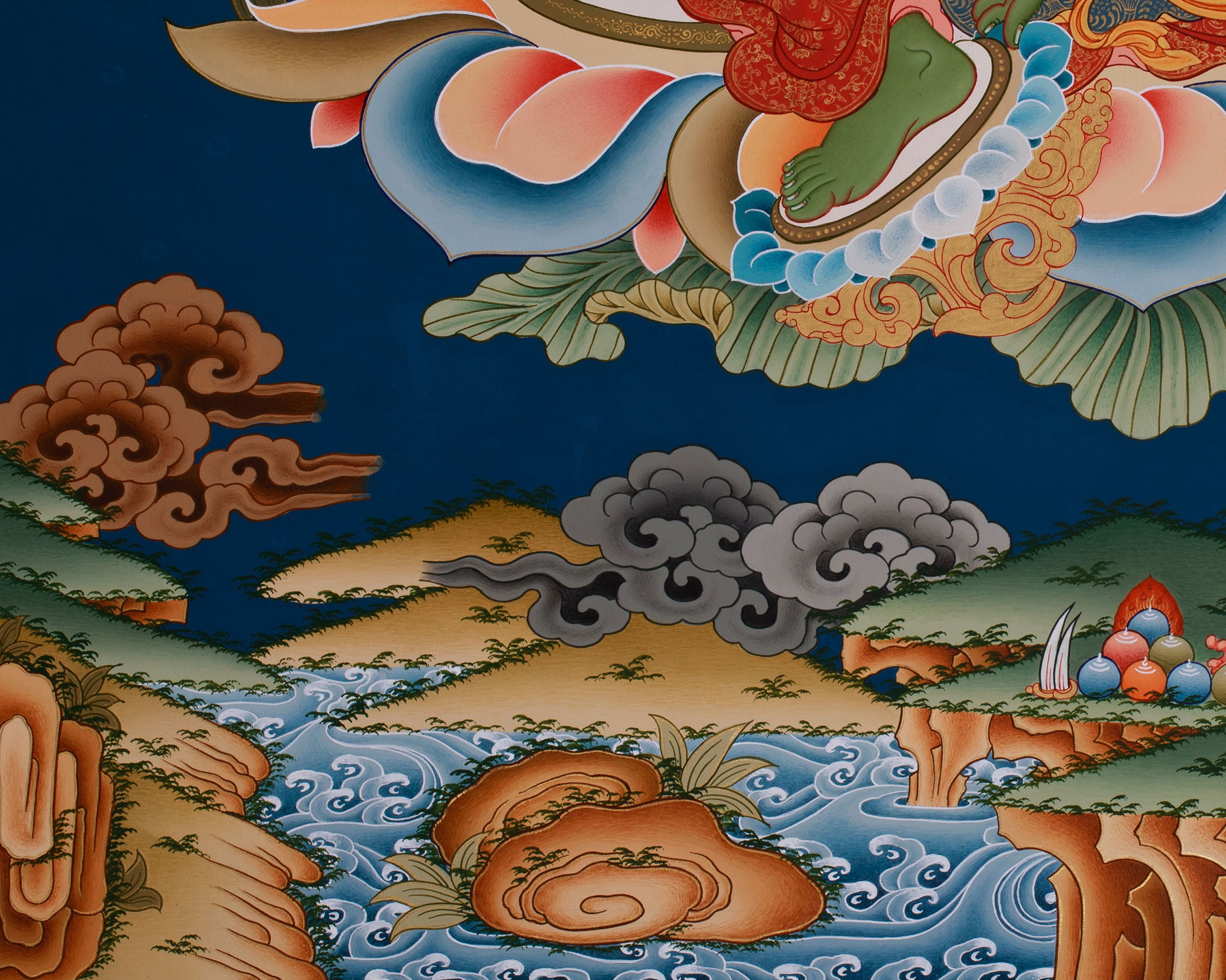 The Compassionate Shyamatara (Green Tara) Thangka | Tara’s Blessings of Protection & Swift Aid