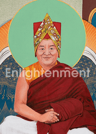 Hand-Painted Sakya Master Thangka Art | Journey to Enlightenment | Thangka Art for Positive Energy