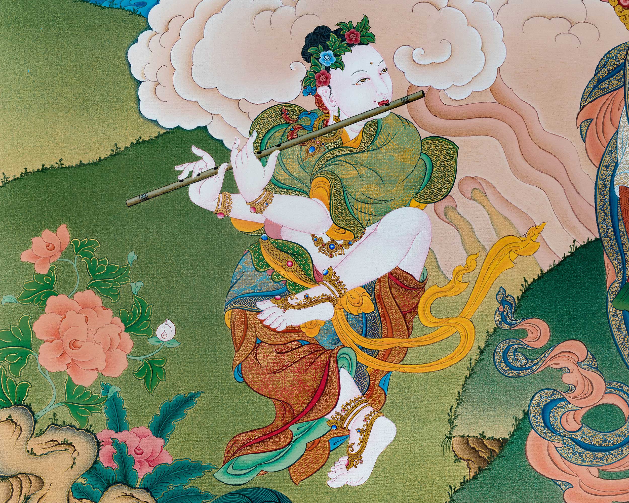 King of the East Dhritarashtra | Protector of the East in Buddhist Tradition