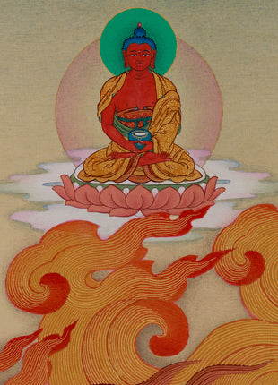 Vajrapani: Shakyamuni’s Protector Thangka | Tibetan Dharmapala