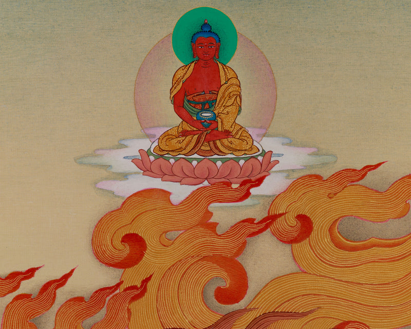 Vajrapani: Shakyamuni’s Protector Thangka | Tibetan Dharmapala