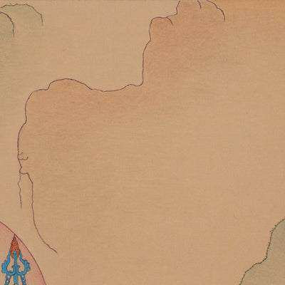 61 cm Tibetan Guru Rinpoche Painting | Padmasambhava Artwork