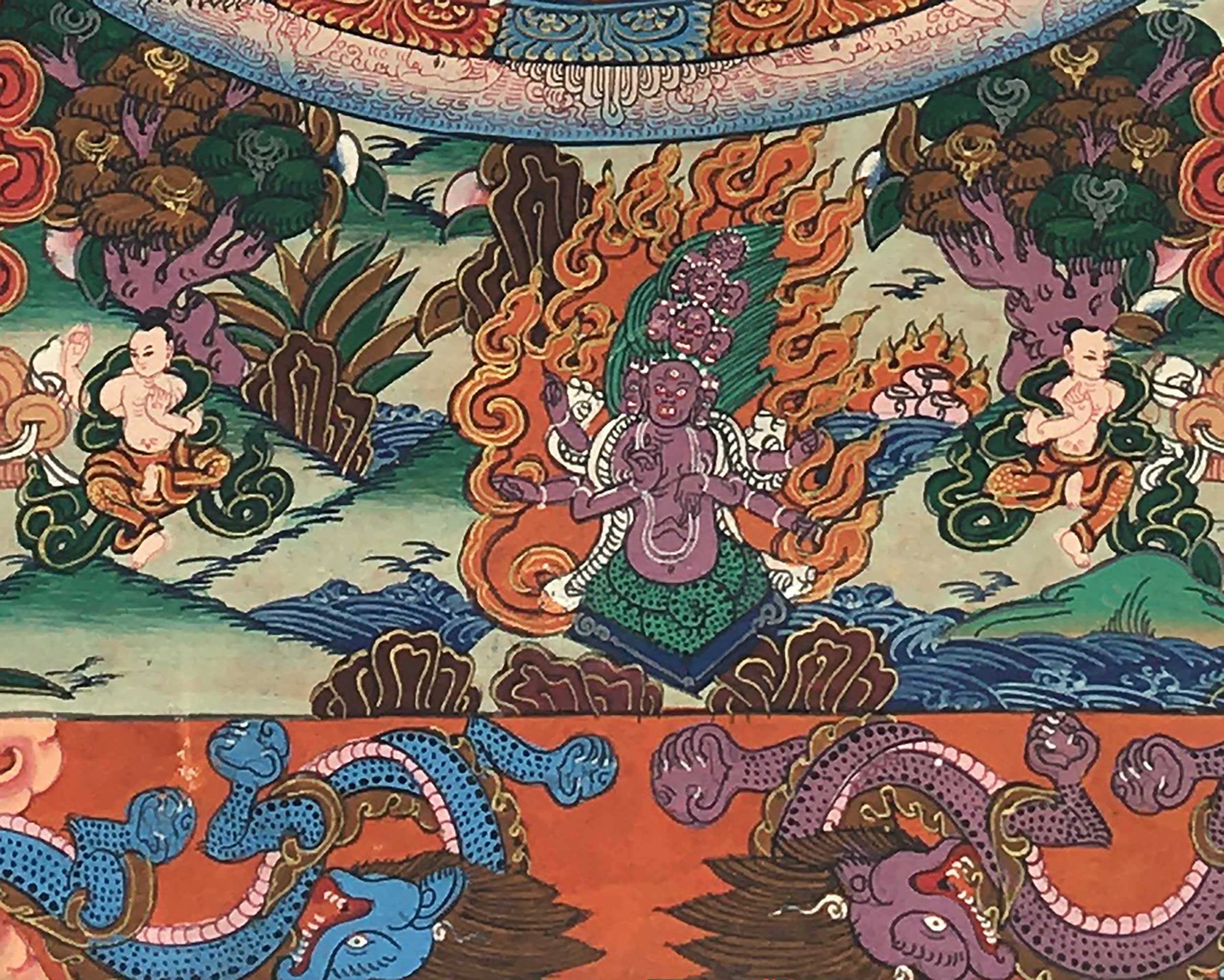 Mahakala Mandala Thangka  | Religious Artifacts