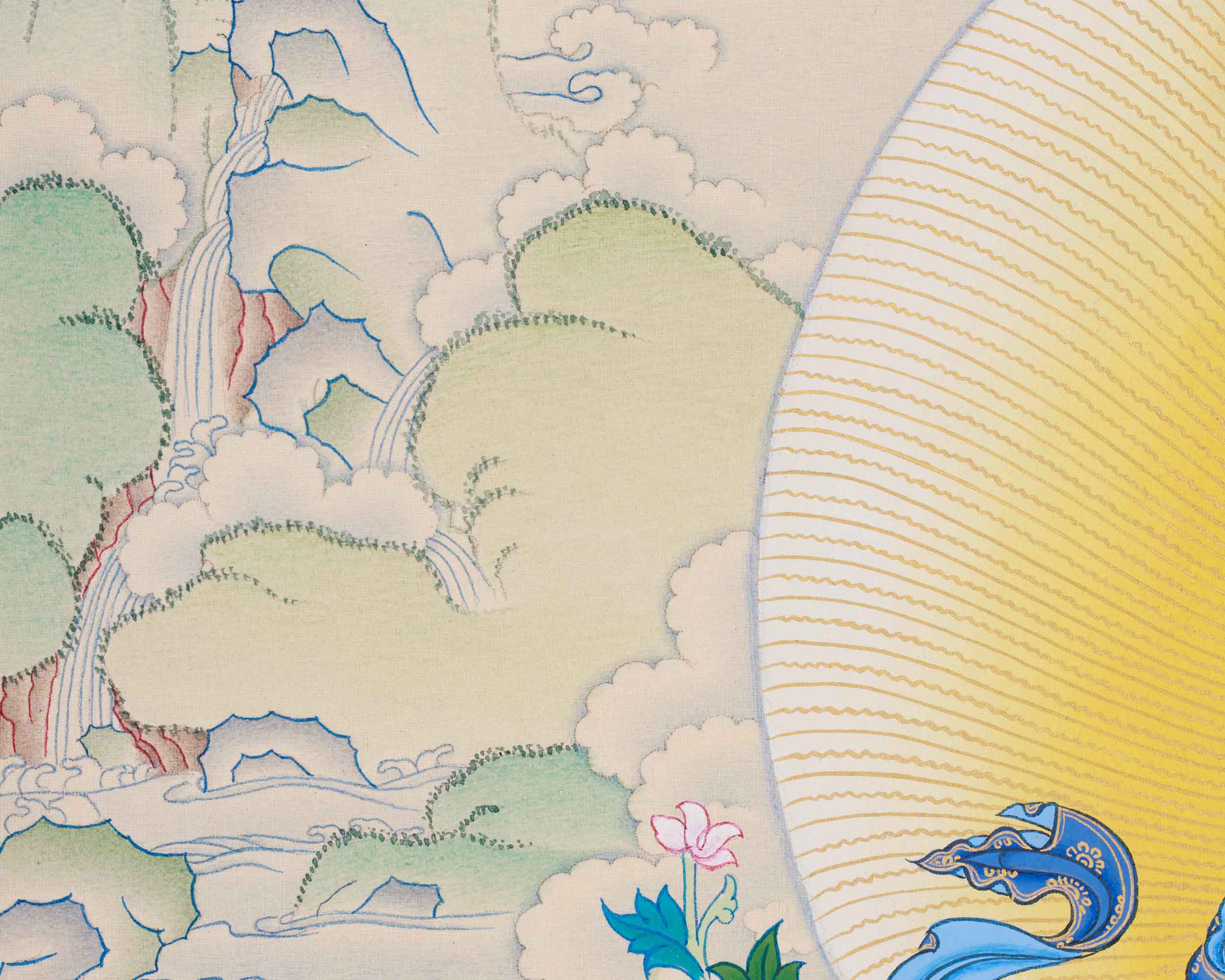Buddhist Long-Life Deities: White Tara, Namgyalma, and Buddha Amitayus | Karma Gadri Artistry