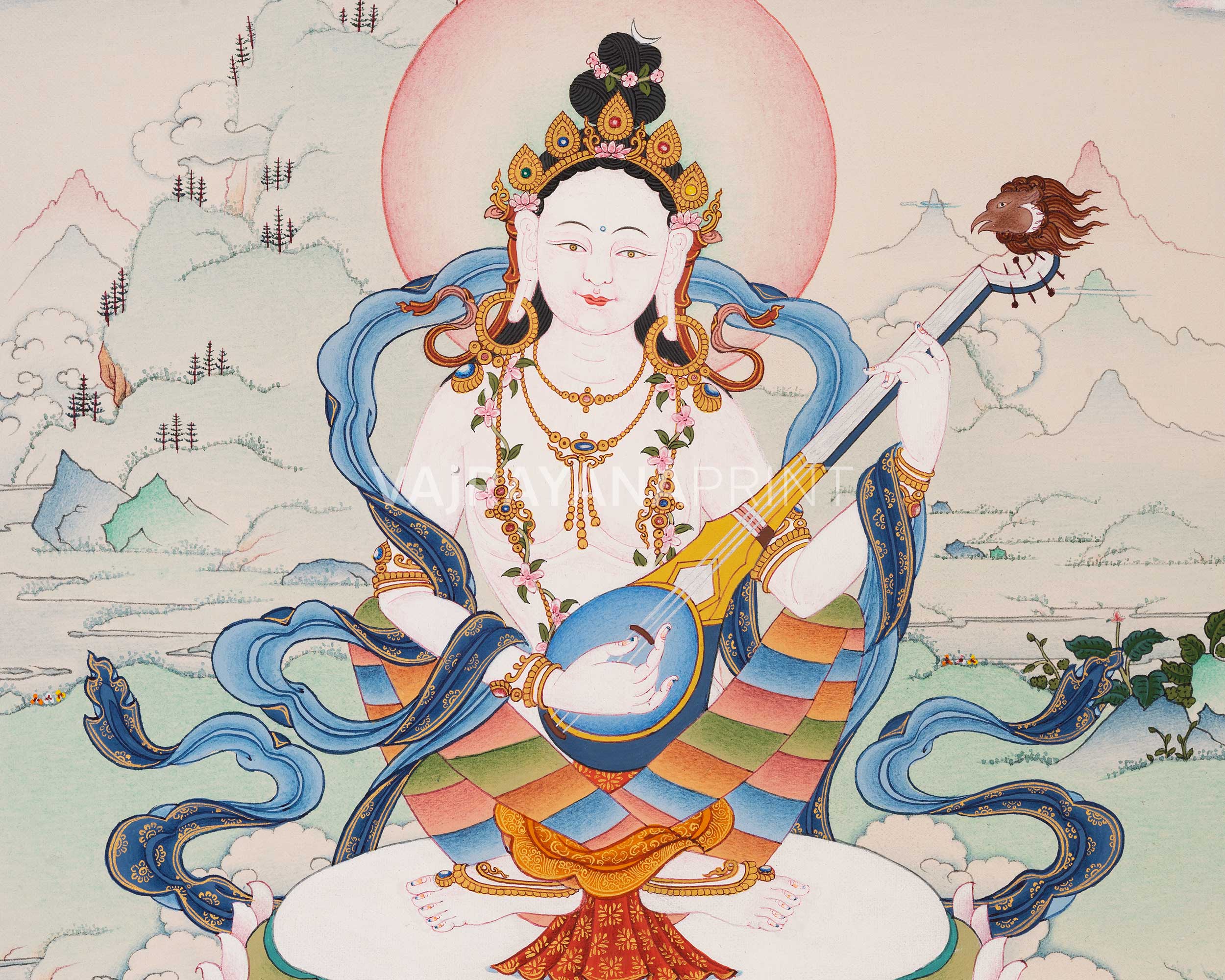 Manjushri-Prajnaparamita-Saraswoti-Print Set