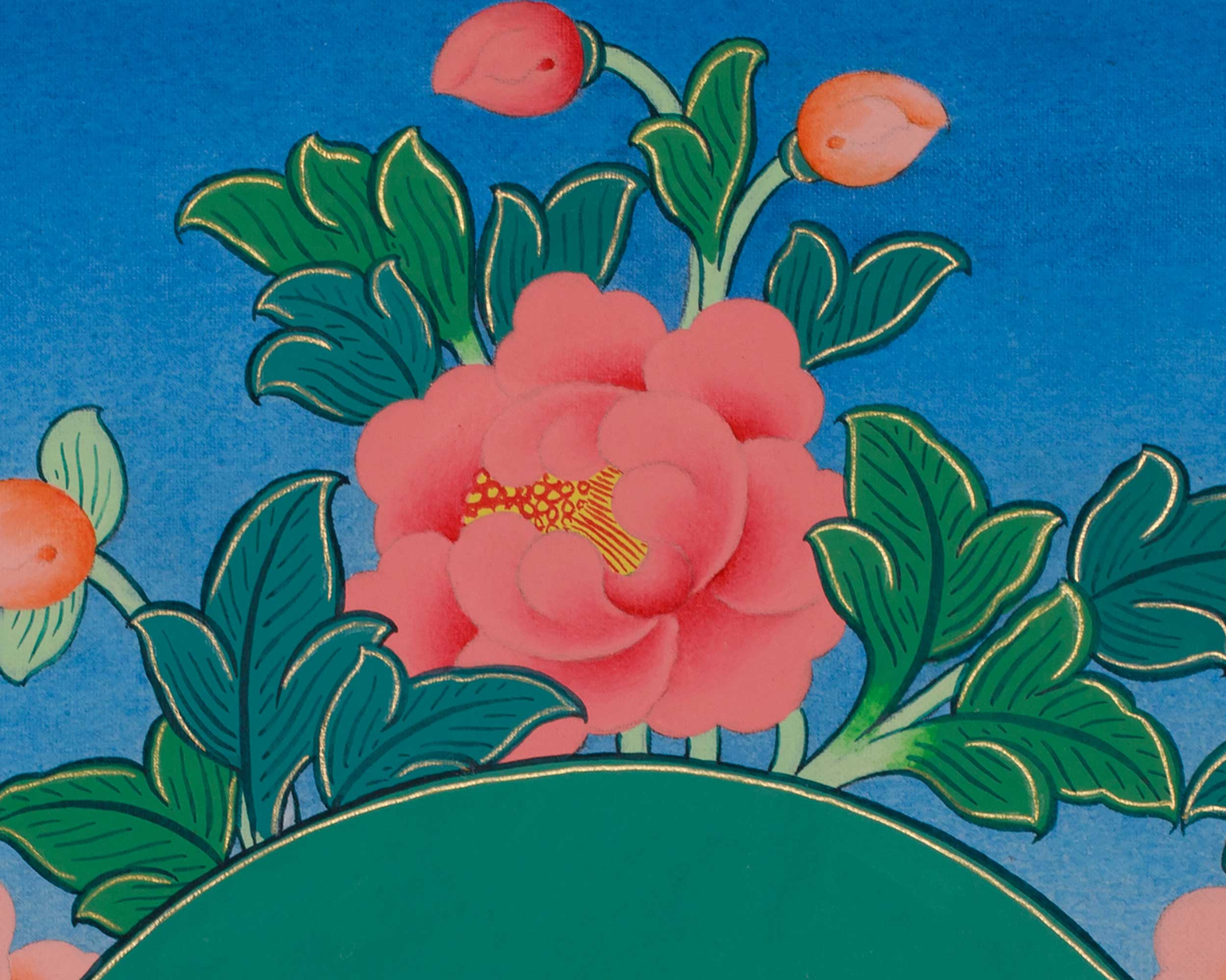 Dorje Sempa with Consort Thangka | Vajrasattva, the Buddha of Purification