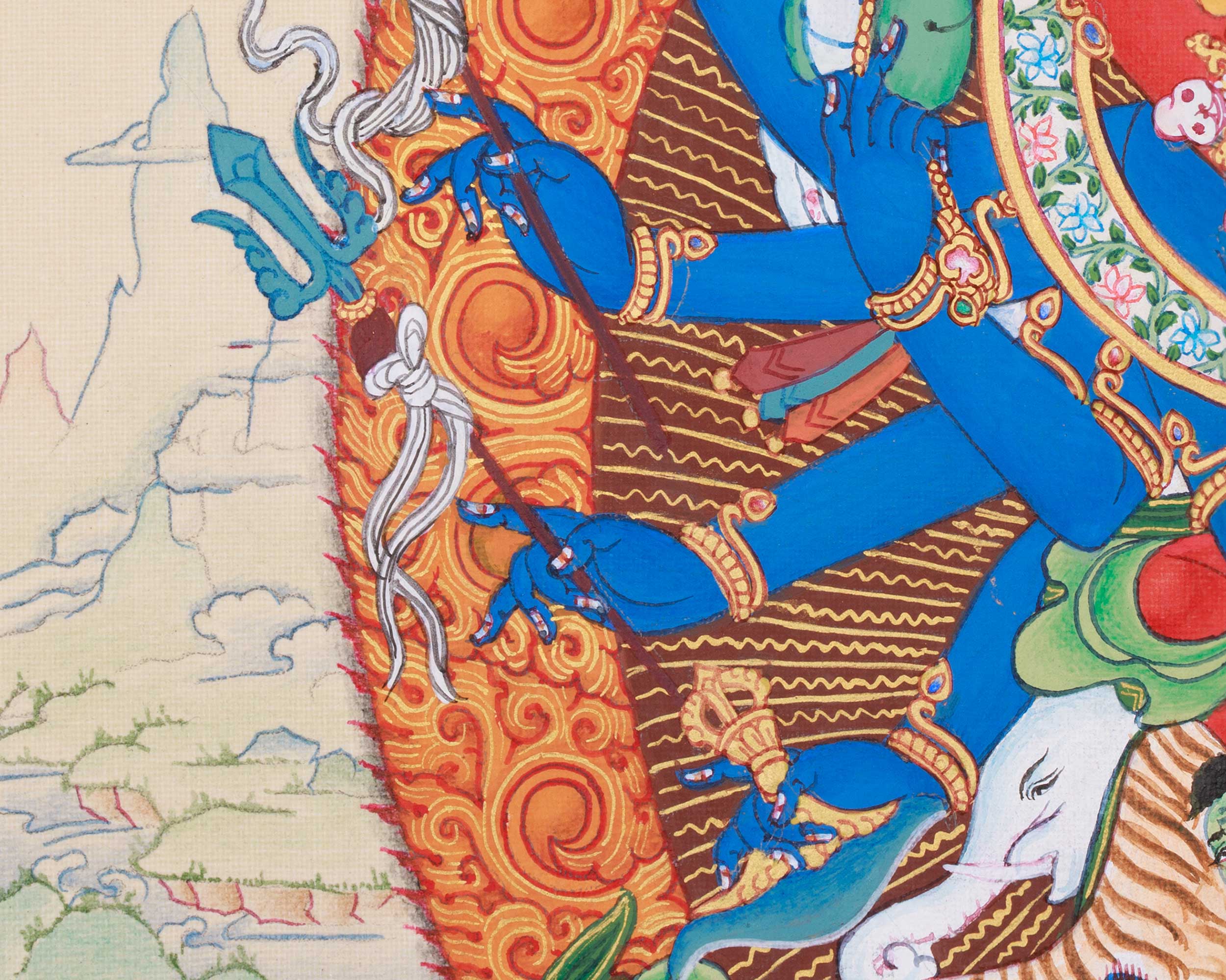 12 Armed Chakrasamvara | Sacred Tantric Deity | The Union of Compassion and Wisdom