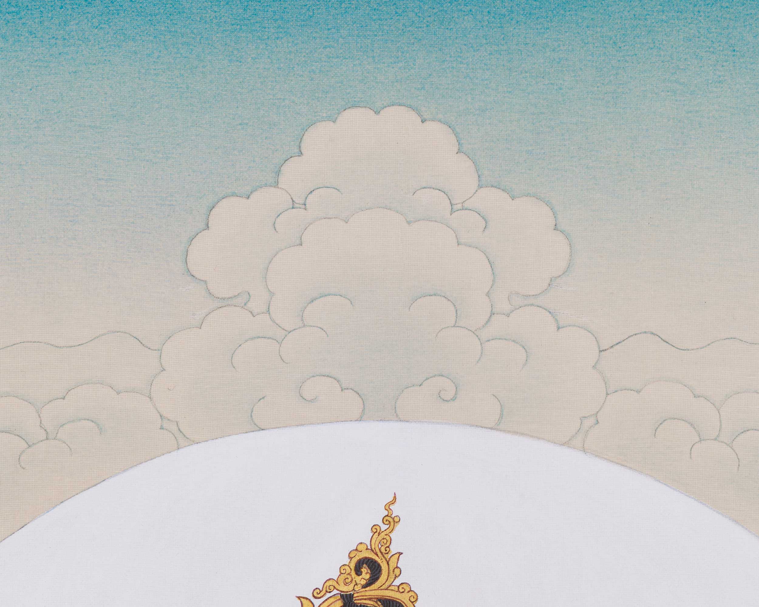 Goddess of Longevity, White Tara Thangka | Buddhist Healing Deity