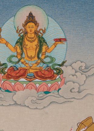 Machig Labdron Giclee Print | Chod Master & Wisdom Dakini