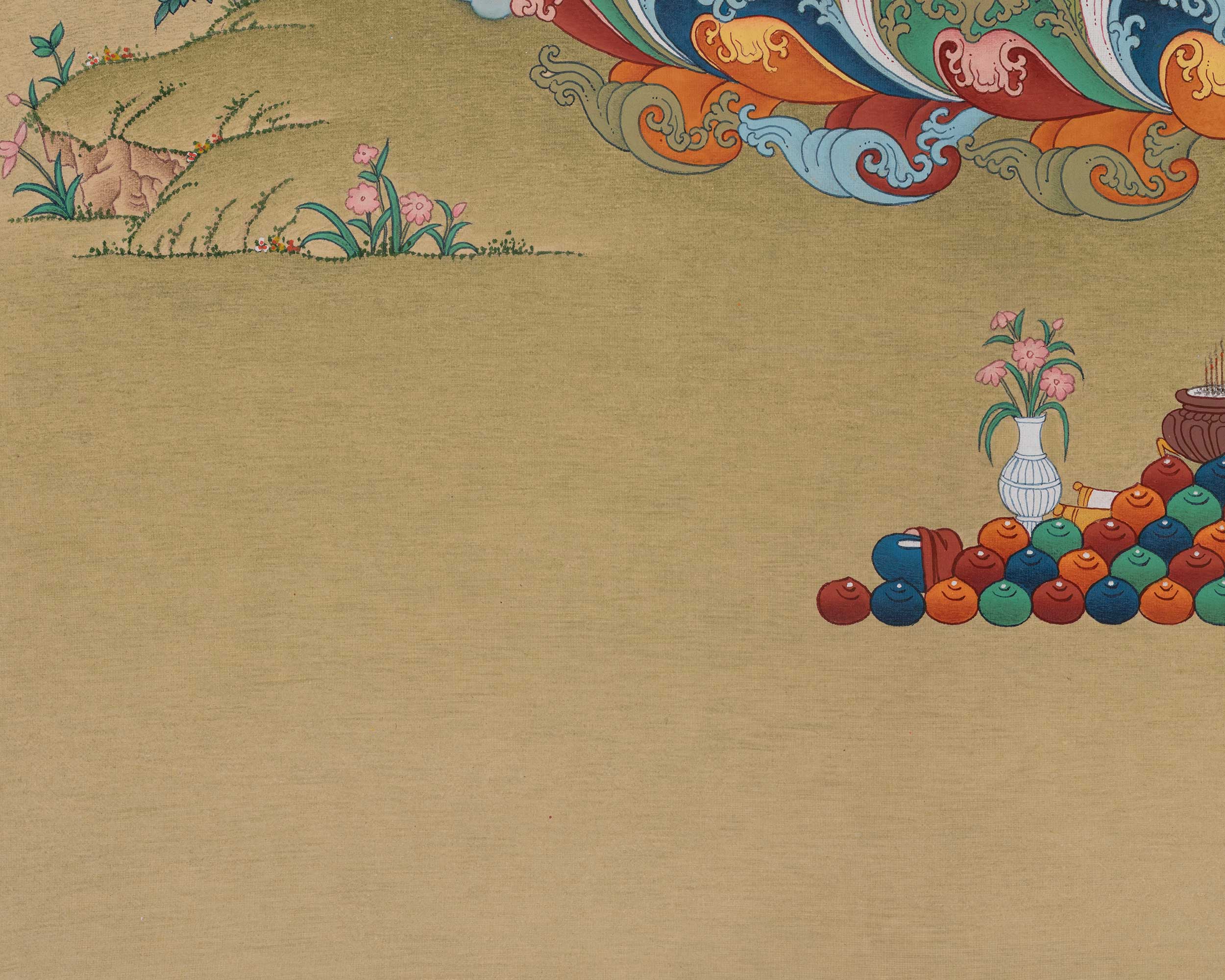 Historical Buddha Shakyamuni Spiritual Art | Siddhartha Gautama | Sage of The Shakya Clan