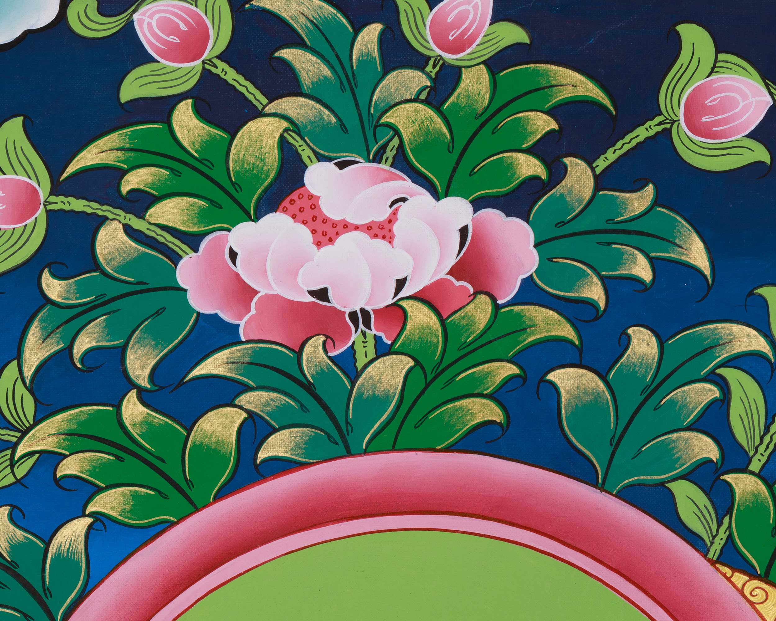 Traditional Thangka of Marichi | Embodiment of Wisdom