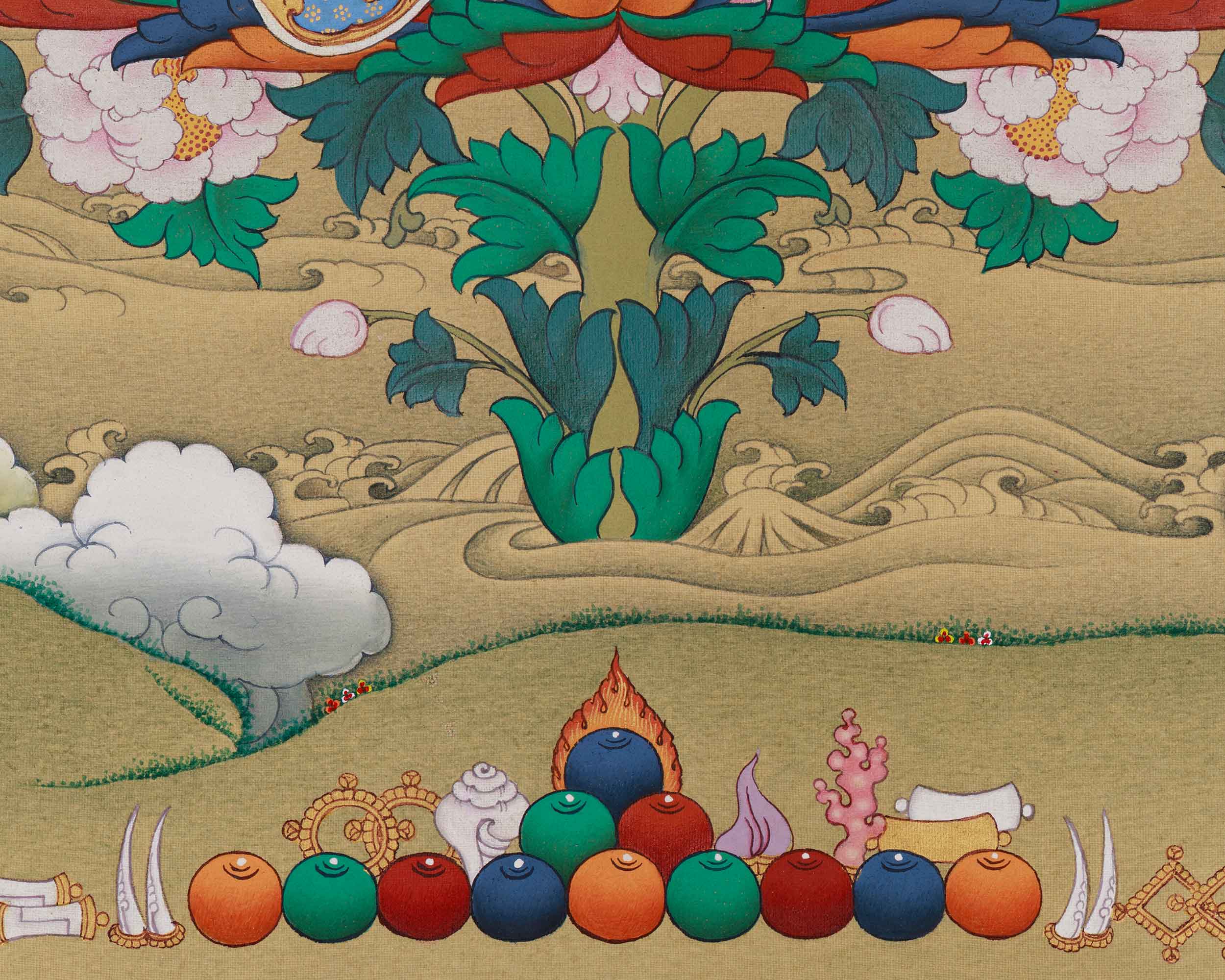 Sacred Guru Rinpoche Print | Padmasambhava Art | Buddhist Master