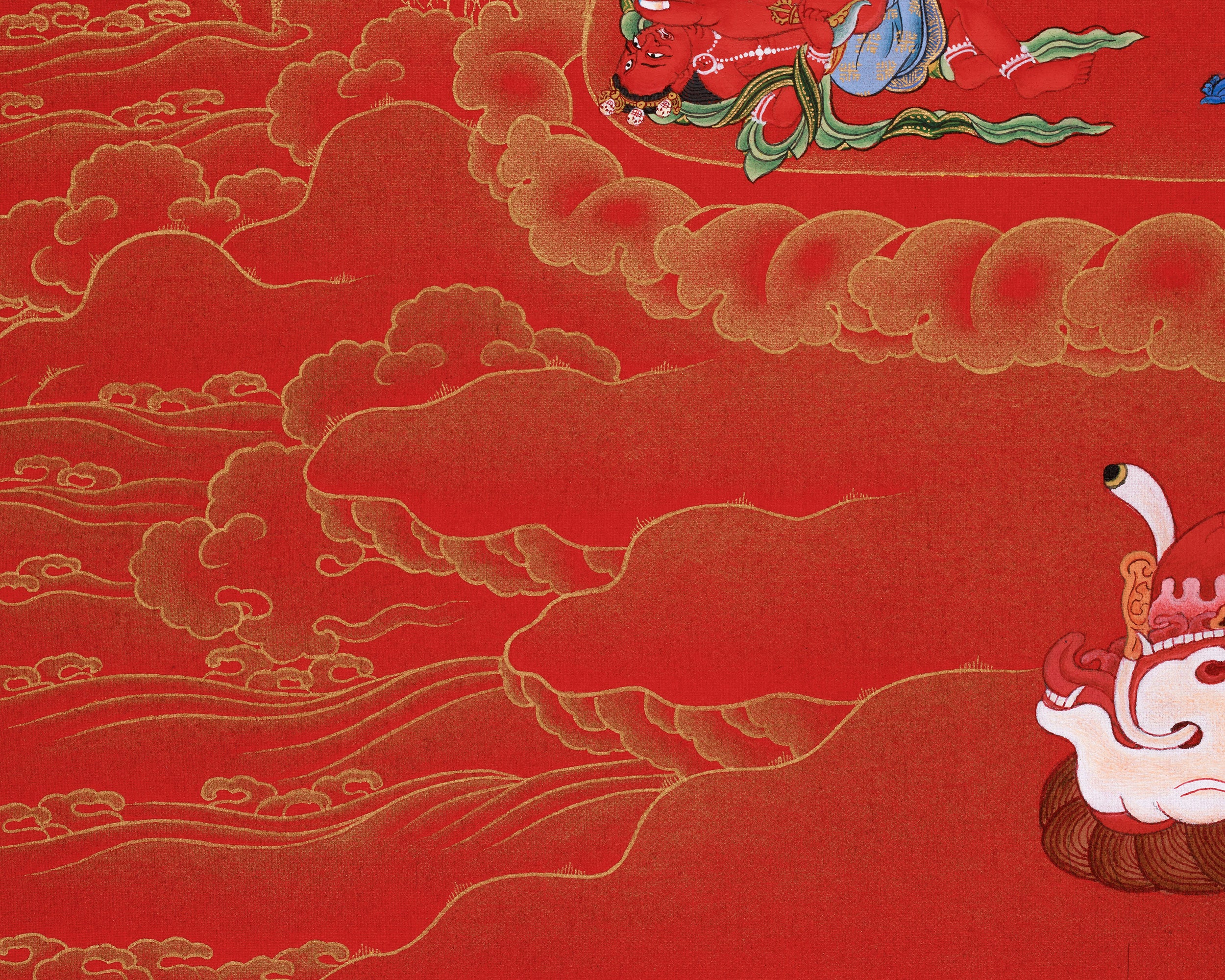 Tibetan Thangka of Vajrayogini | A Representation of Wisdom and Transformation