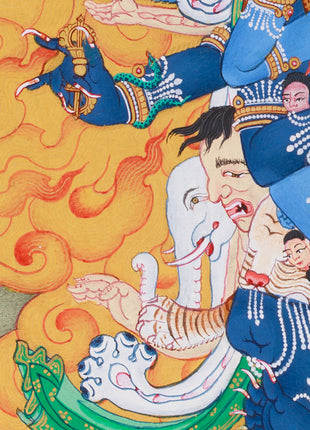 Yidam Vajrakilaya | Wrathful Deity Painting