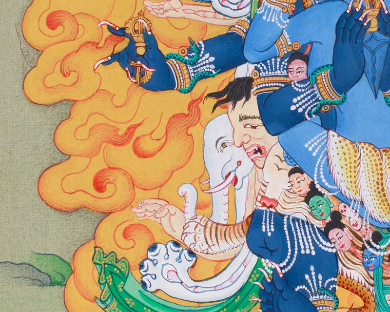 Yidam Vajrakilaya | Wrathful Deity Painting