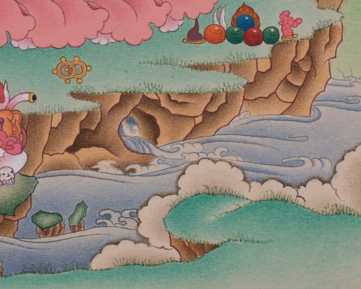 Vajrayogini Traditional Thangka | Sacred Himalayan Art of Wisdom and Transformation