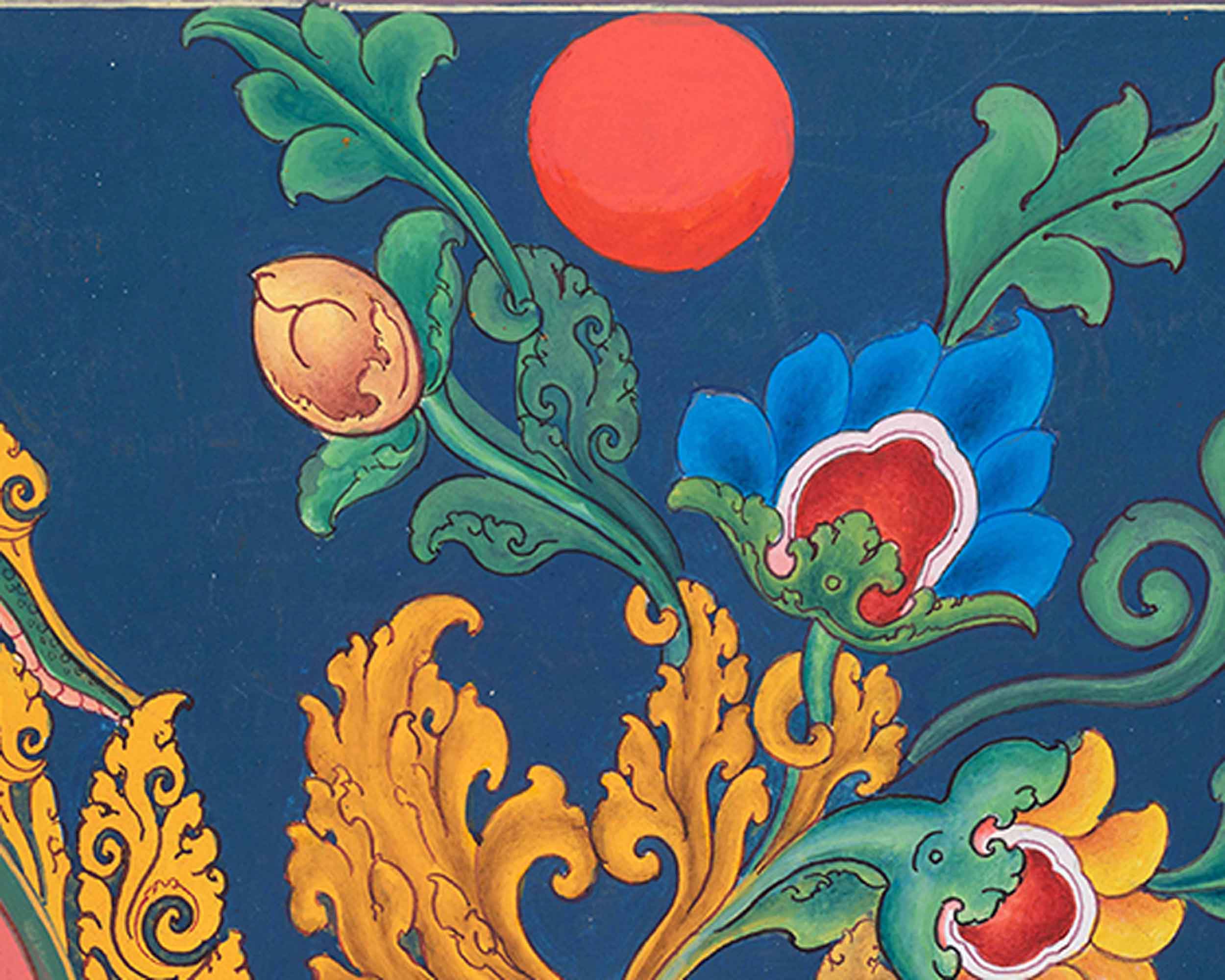 Handpainted Goddess White Tara Thangka | Tara of Seven Eyes | Meditation Art