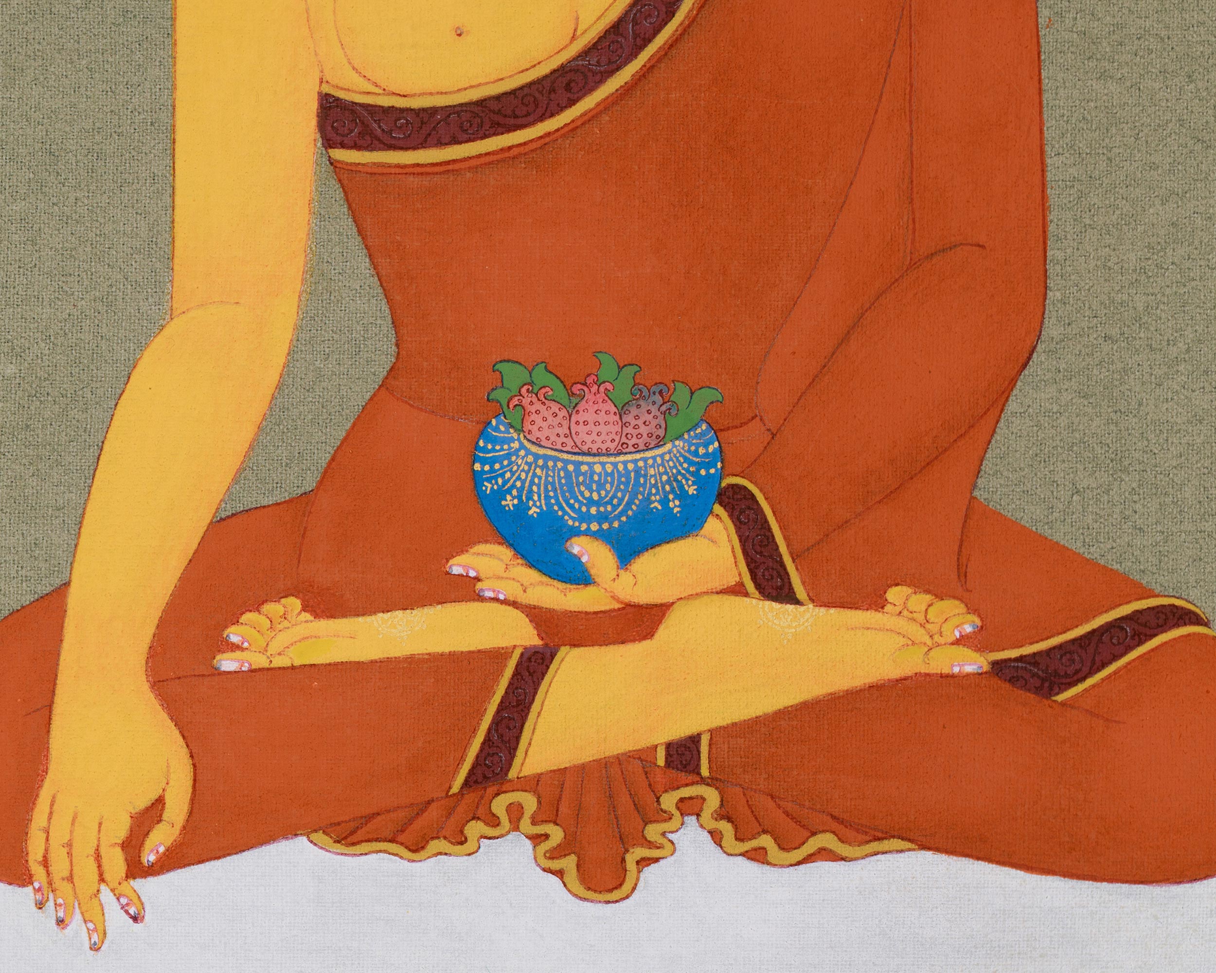 Traditional Buddha Shakyamuni Artwork | Historical Buddha, Peace, and Devotion