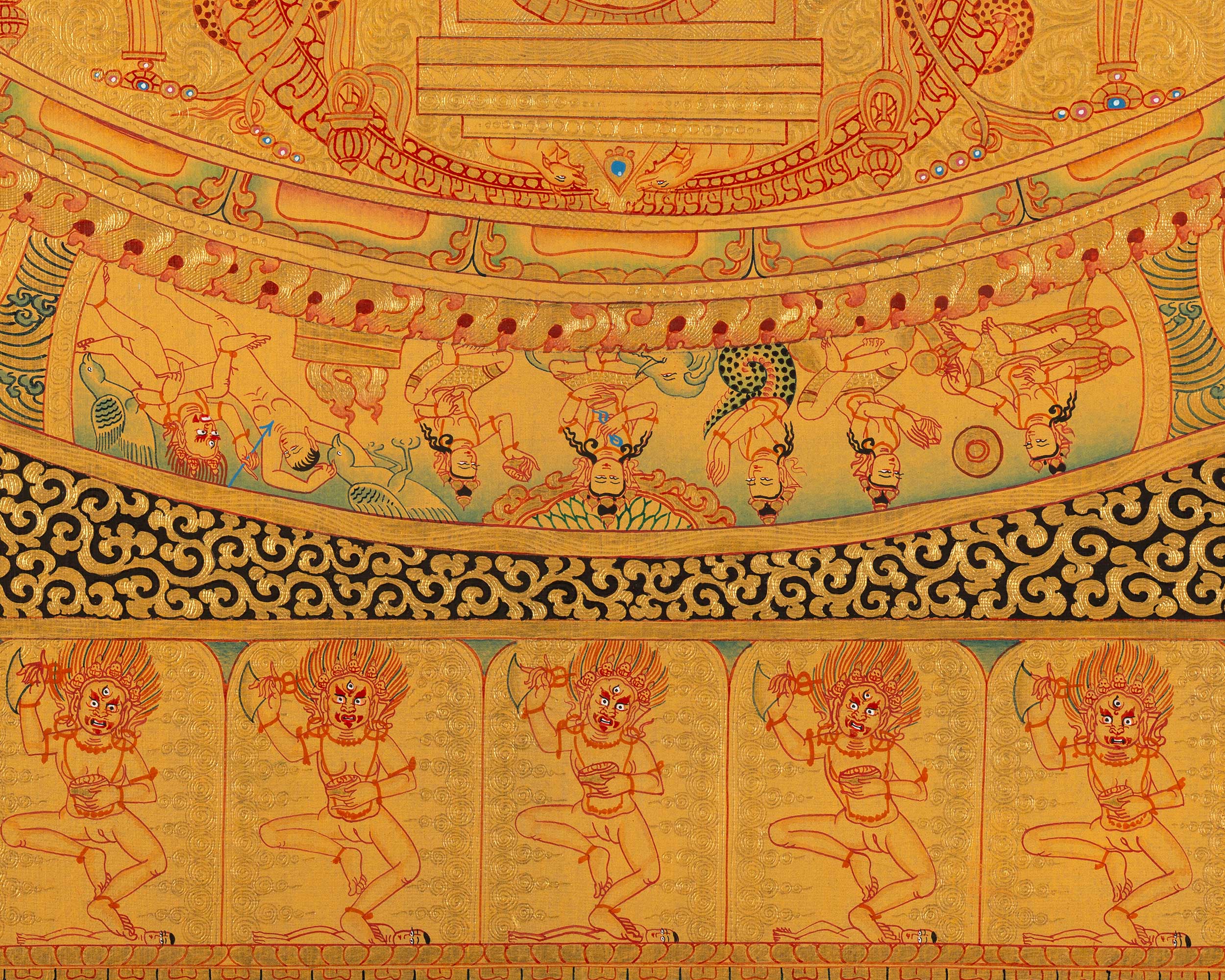 Hevajra Mandala | Vajrayana Deity | Meditation Decor